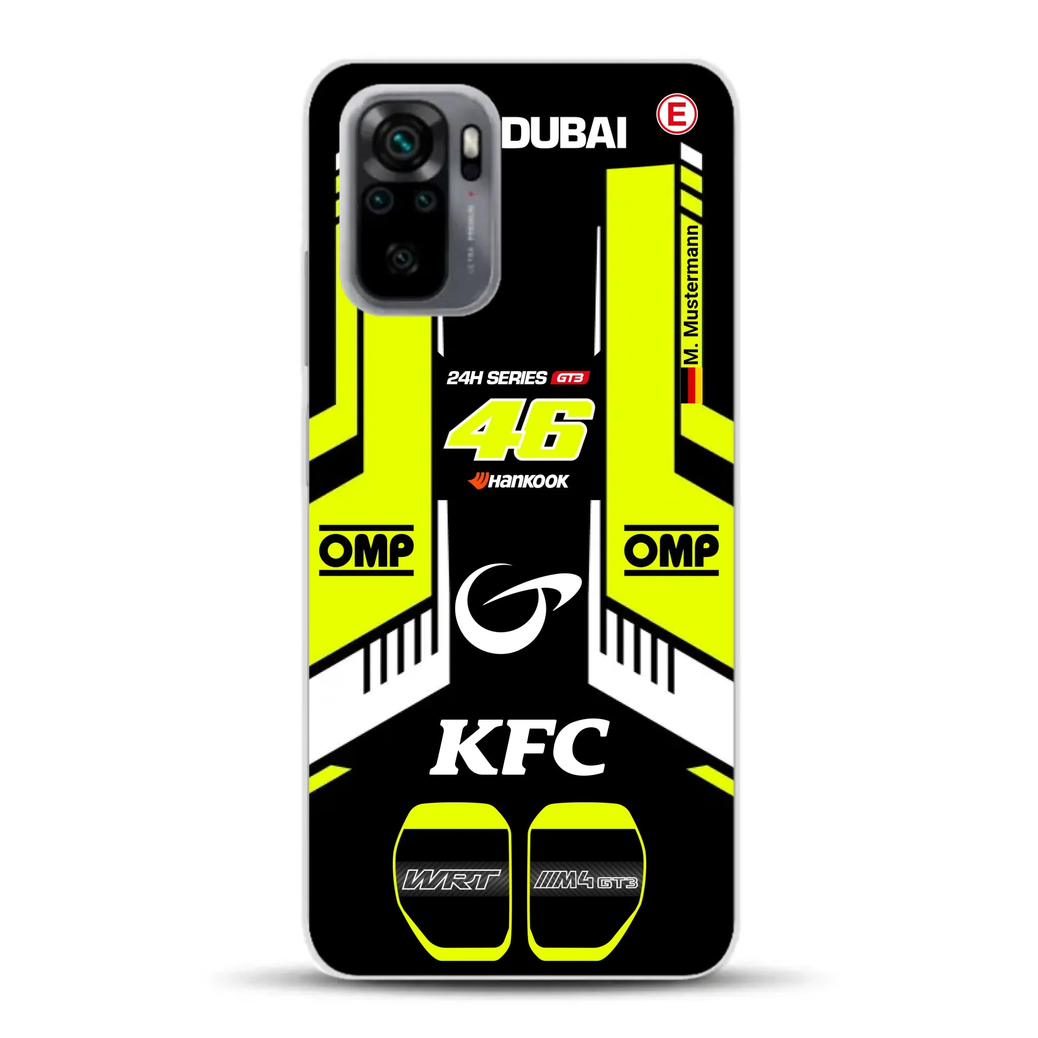 M4 GT3 #46 24h Dubai 2023 Rossi Livery - Custodia per cellulare personalizzata per Xiaomi