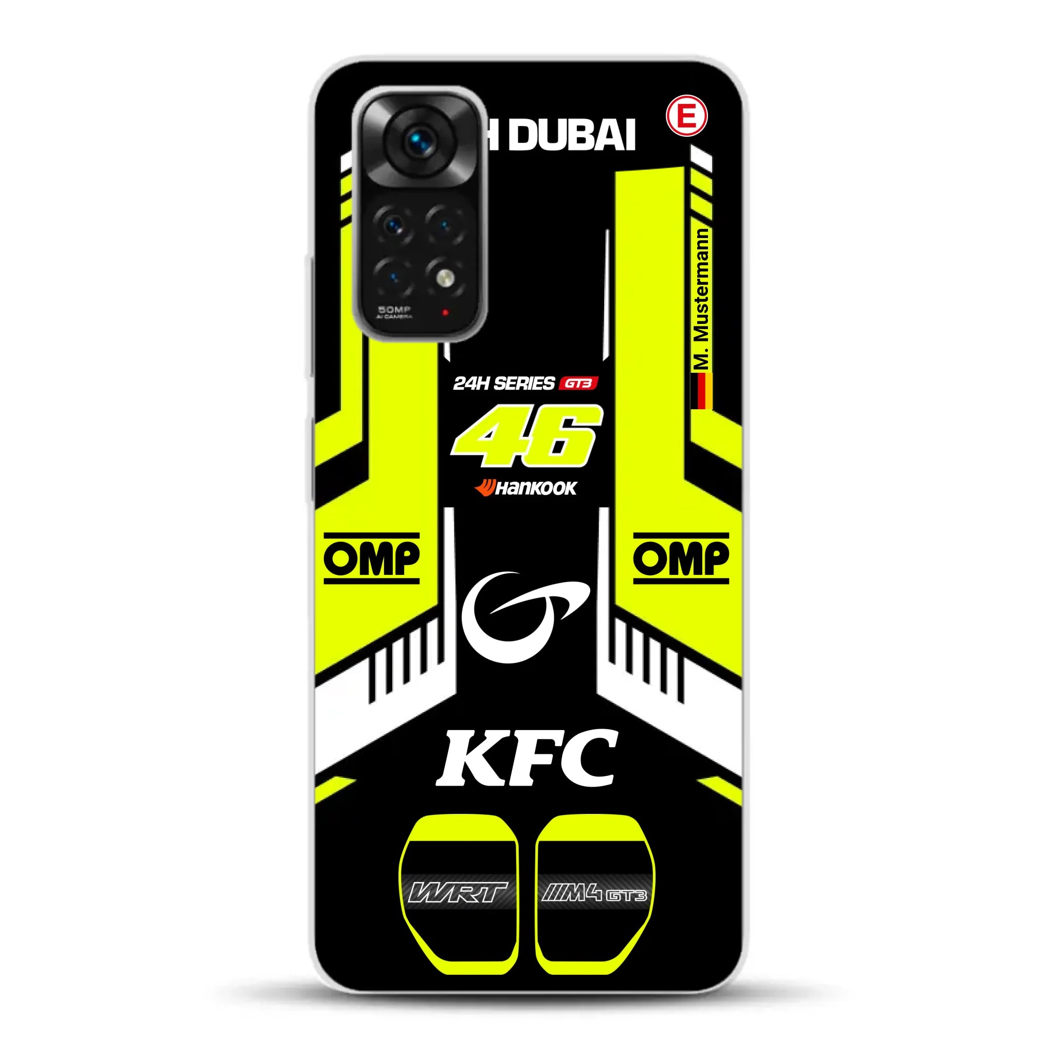 M4 GT3 #46 24h Dubai 2023 Rossi Livery - Custodia per cellulare personalizzata per Xiaomi