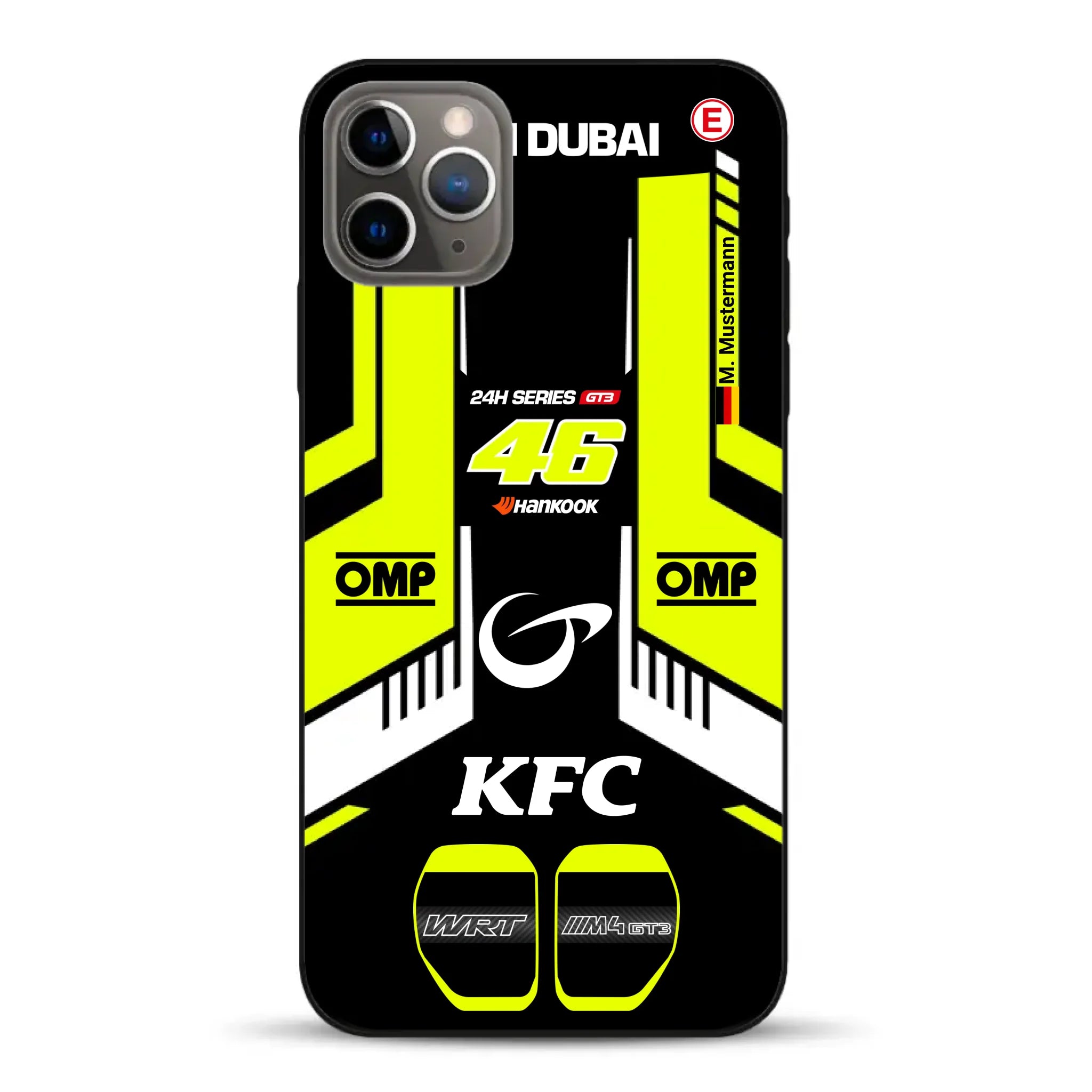 M4 GT3 #46 24h Dubai 2023 Rossi Livery - Custom phone case for iPhone