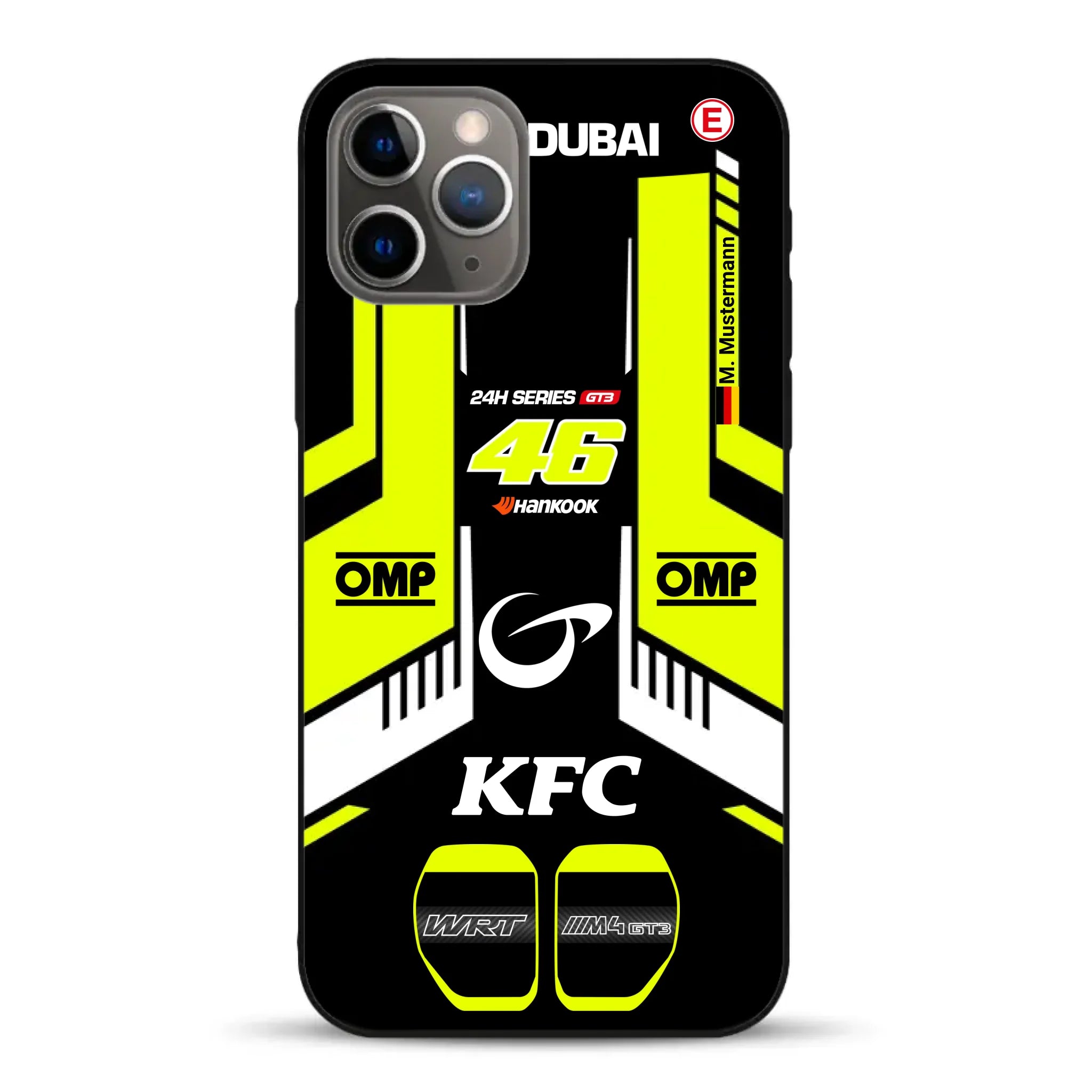 M4 GT3 #46 24h Dubai 2023 Rossi Livery - Custom phone case for iPhone