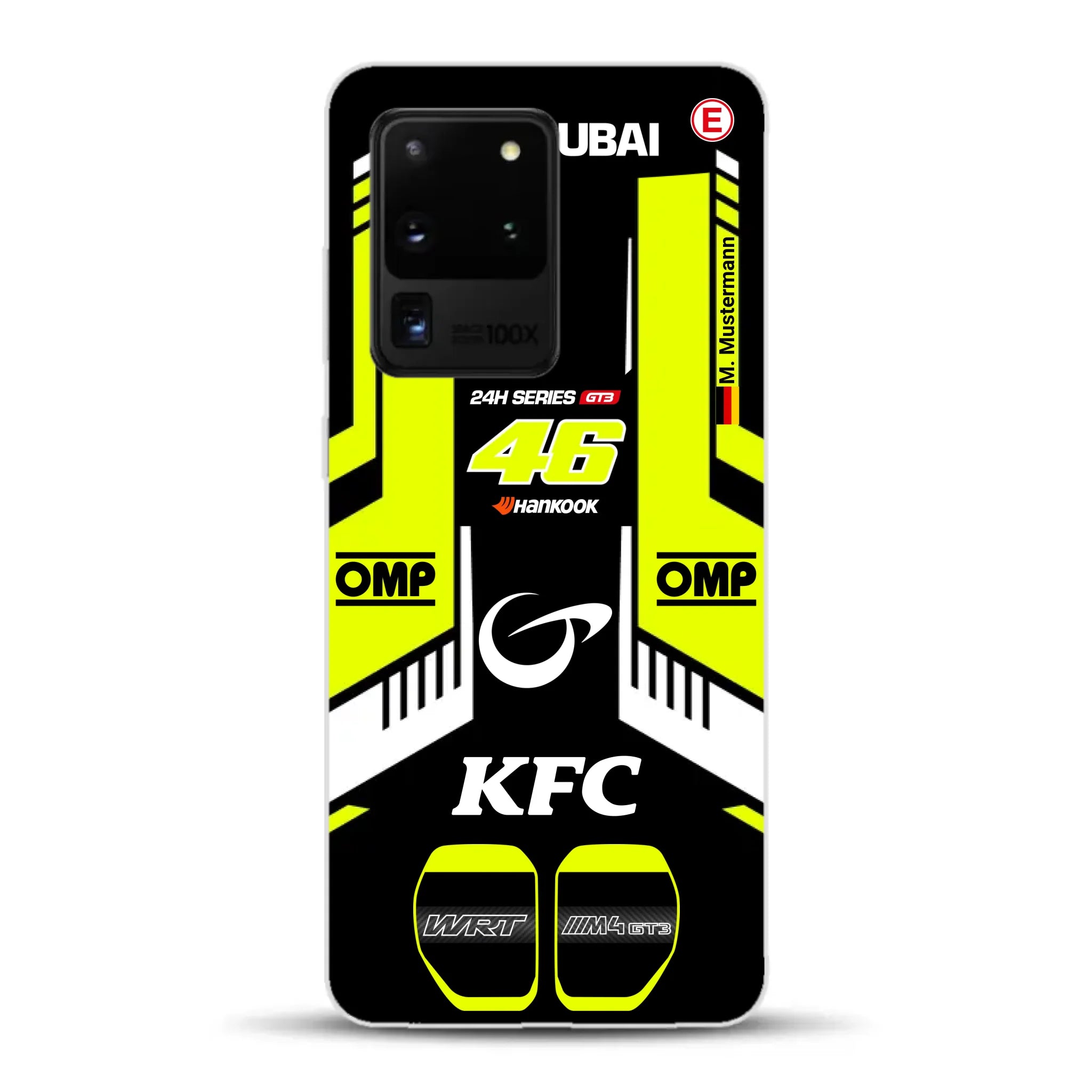 M4 GT3 #46 24h Dubai 2023 Rossi Livery - Individuelle Handyhülle für Samsung