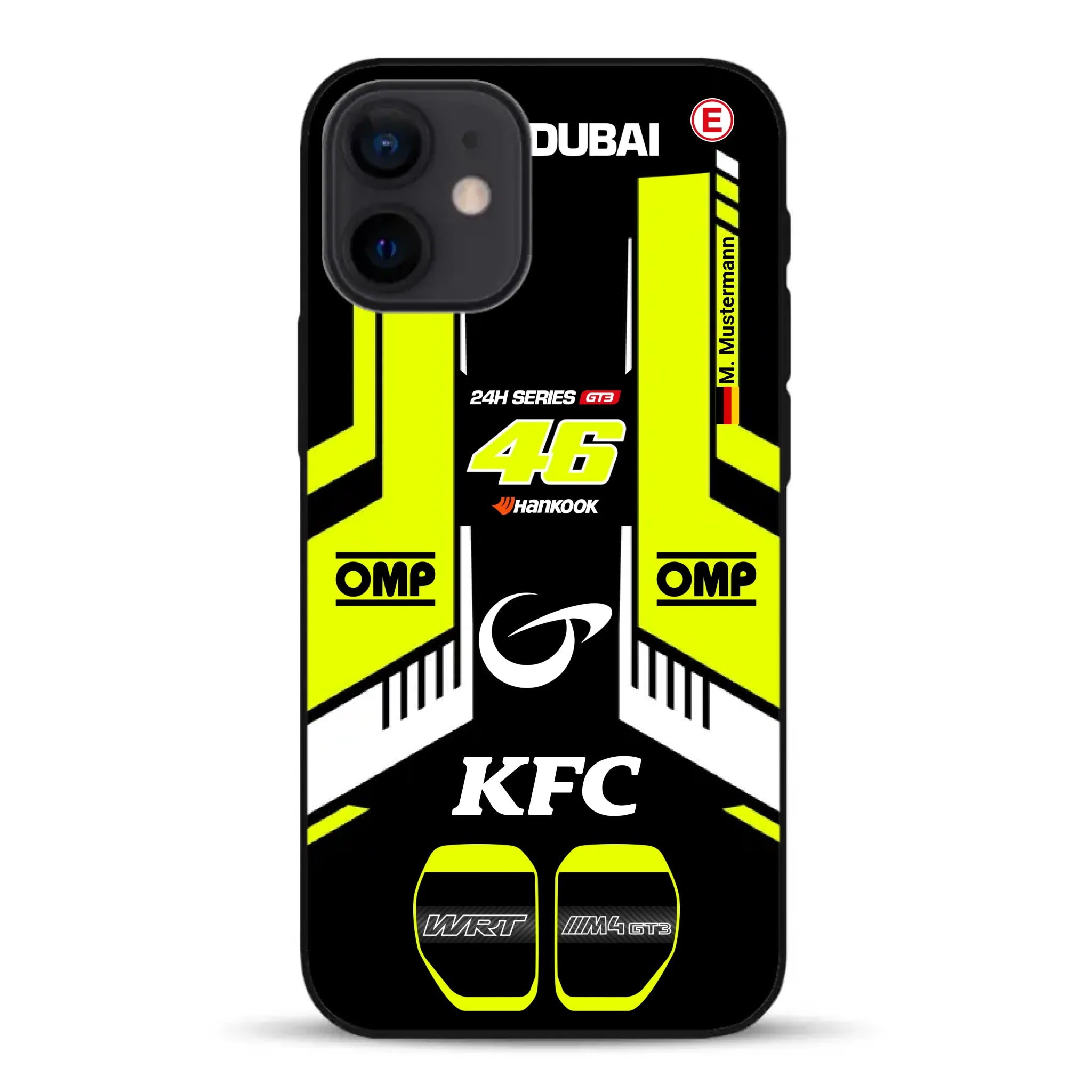 M4 GT3 #46 24h Dubai 2023 Rossi Livery - Custodia per cellulare personalizzata per iPhone