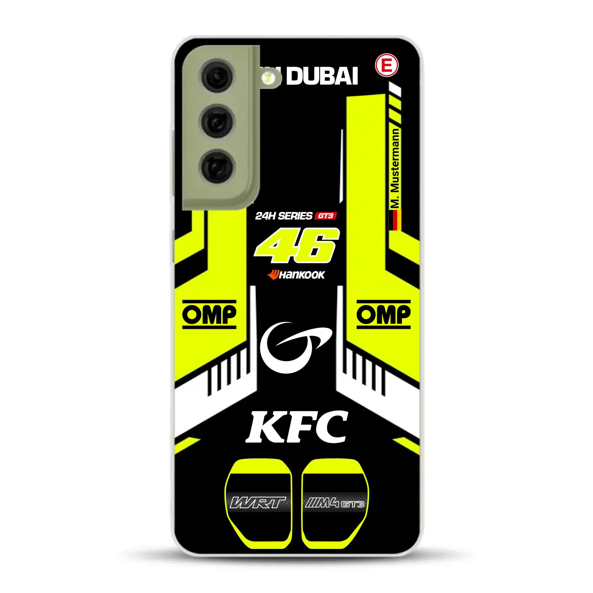 M4 GT3 #46 24h Dubai 2023 Rossi Livery - Custodia per cellulare personalizzata per Samsung