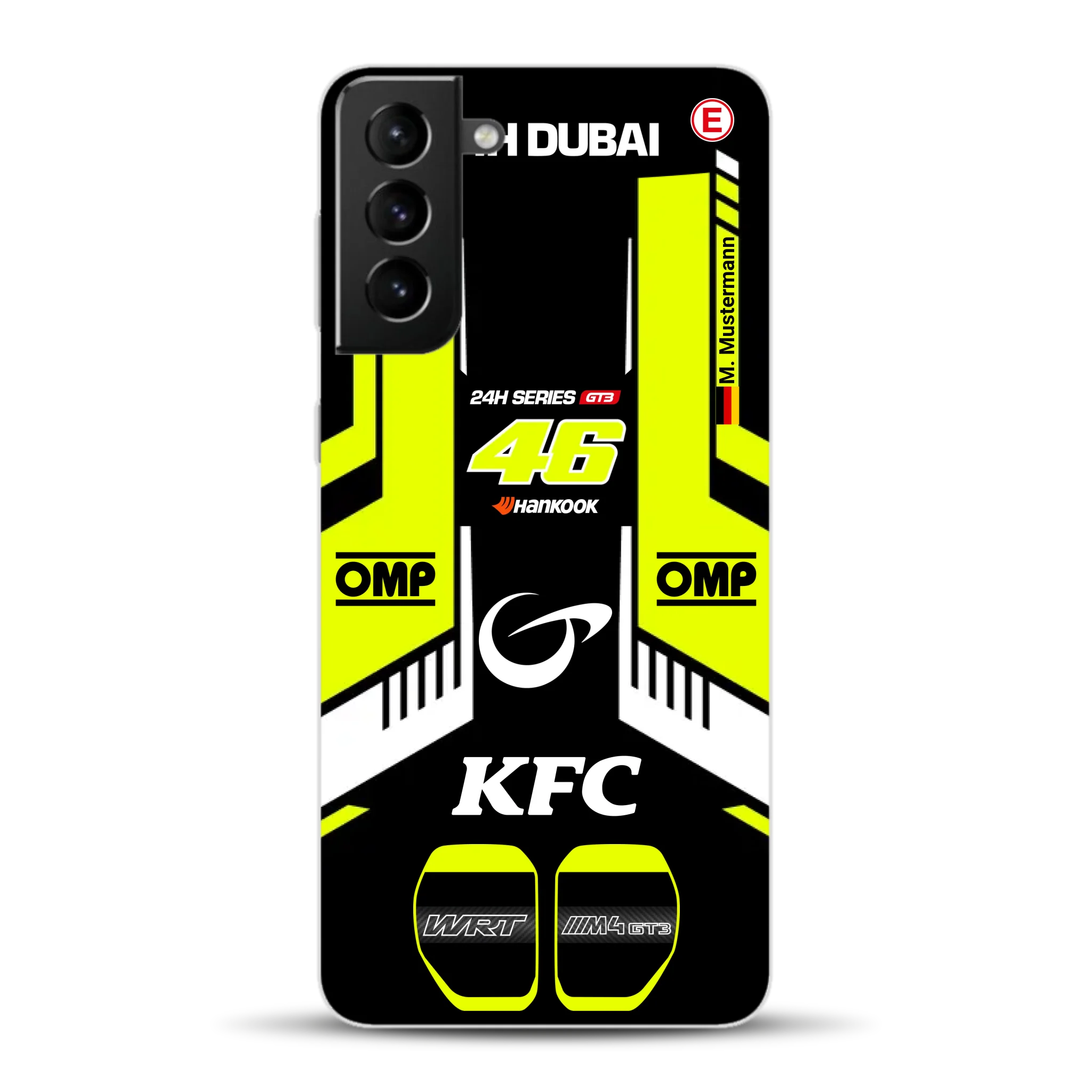 M4 GT3 #46 24h Dubai 2023 Rossi Livery - Custodia per cellulare personalizzata per Samsung