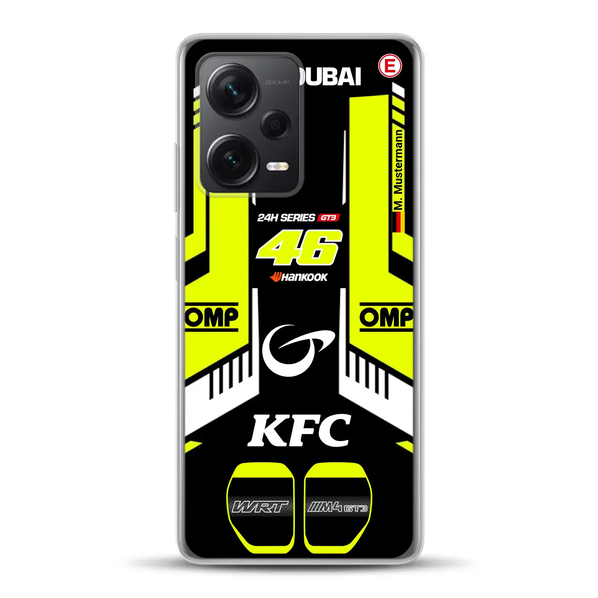 M4 GT3 #46 24h Dubai 2023 Rossi Livery - Custodia per cellulare personalizzata per Xiaomi