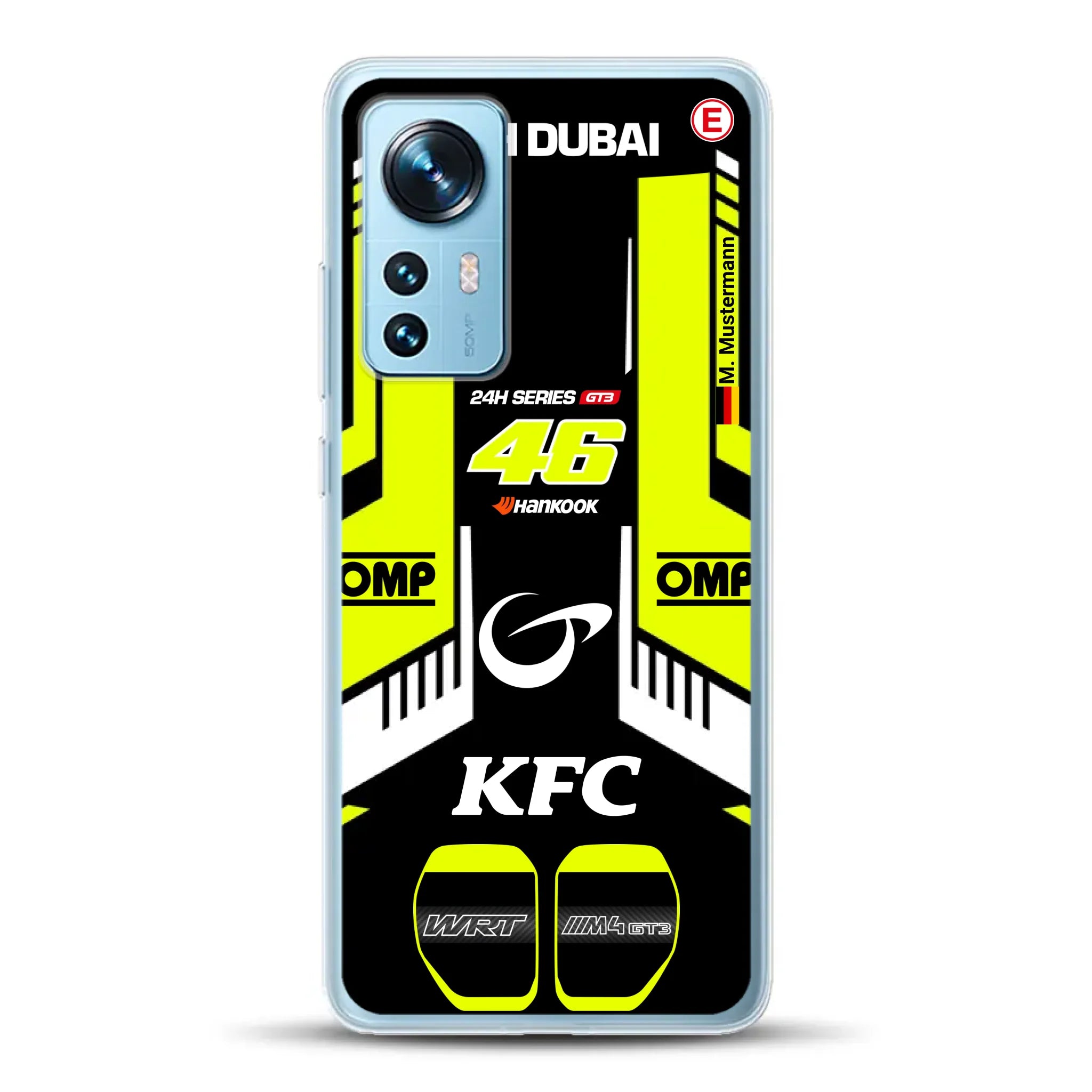 M4 GT3 #46 24h Dubai 2023 Rossi Livery - Custodia per cellulare personalizzata per Xiaomi
