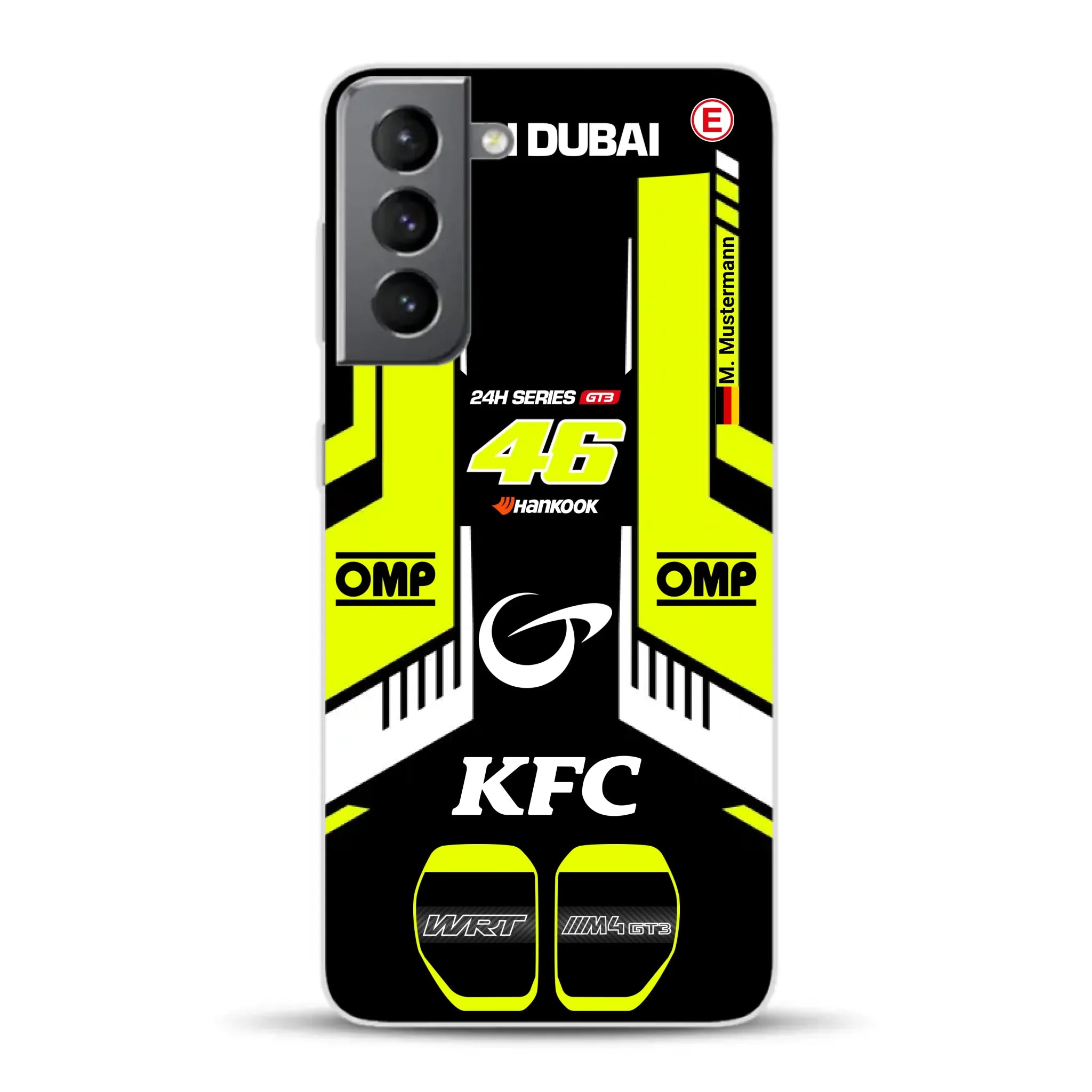 M4 GT3 #46 24h Dubai 2023 Rossi Livery - Custodia per cellulare personalizzata per Samsung