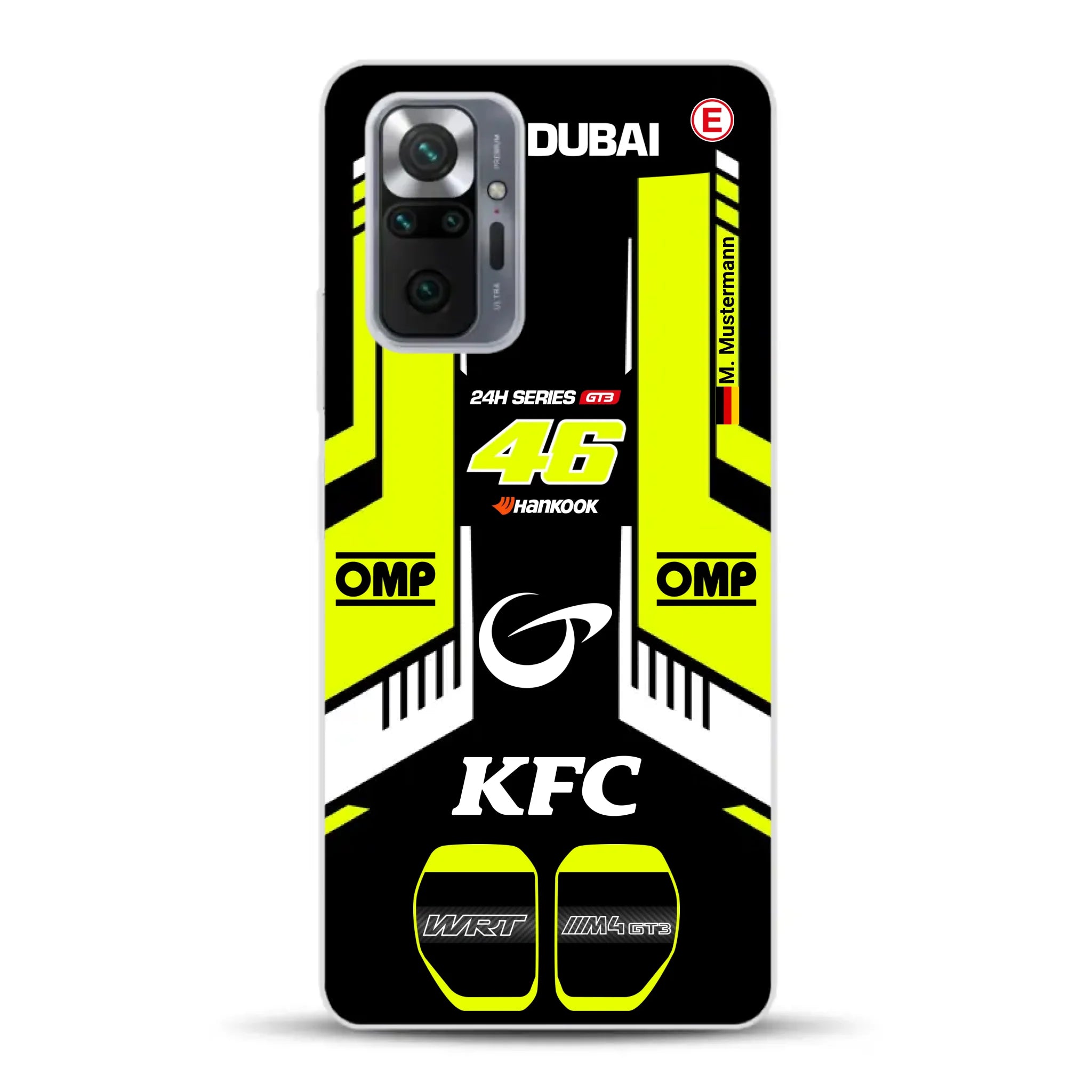 M4 GT3 #46 24h Dubai 2023 Rossi Livery - Custodia per cellulare personalizzata per Xiaomi