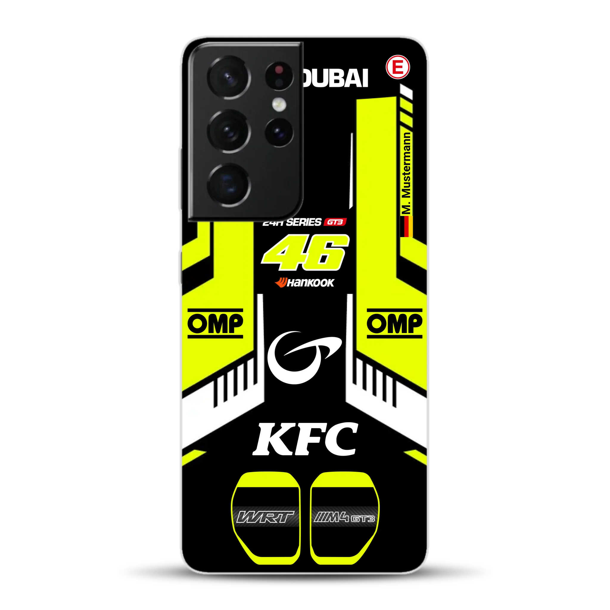 M4 GT3 #46 24h Dubai 2023 Rossi Livery - Custodia per cellulare personalizzata per Samsung