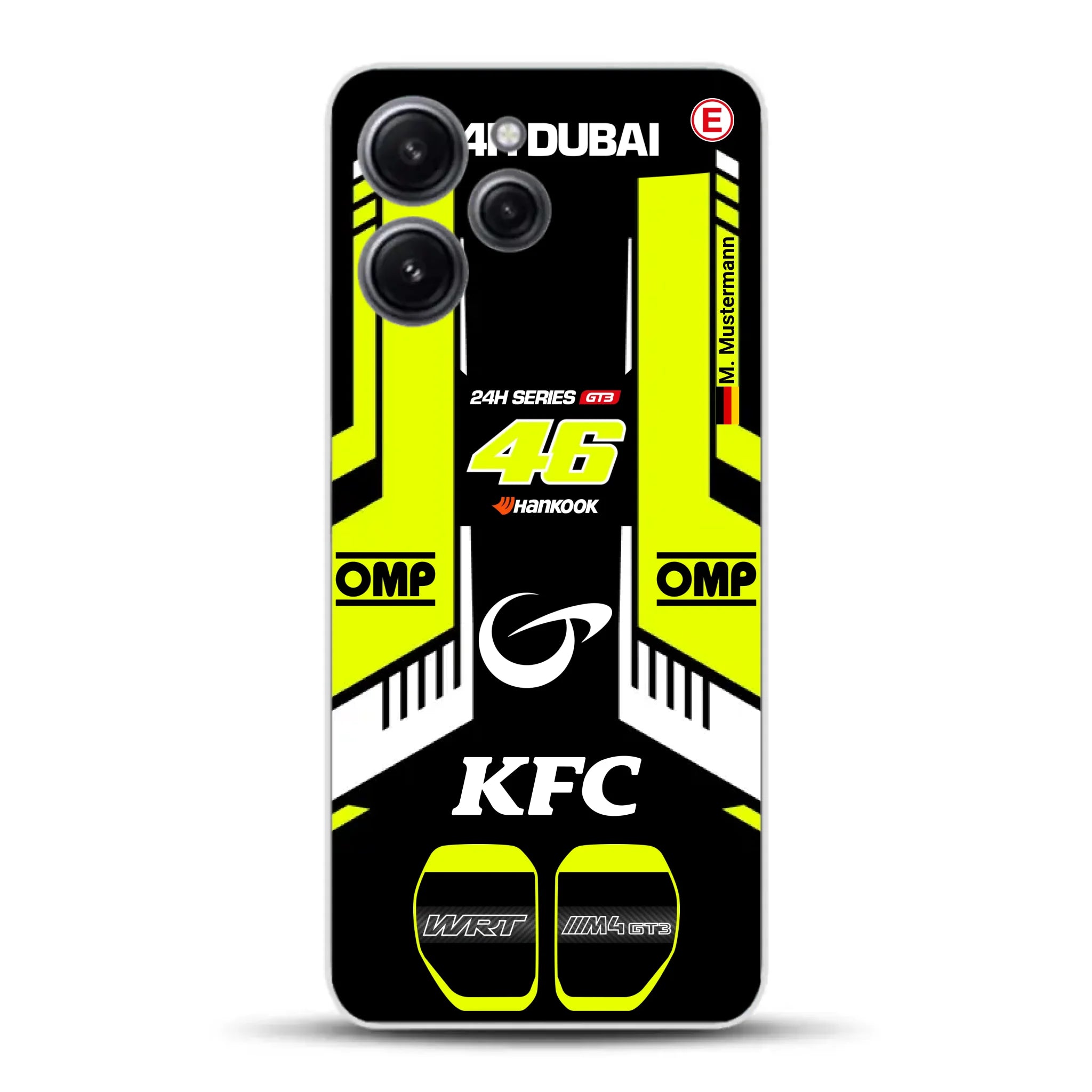 M4 GT3 #46 24h Dubai 2023 Rossi Livery - Custodia per cellulare personalizzata per Xiaomi