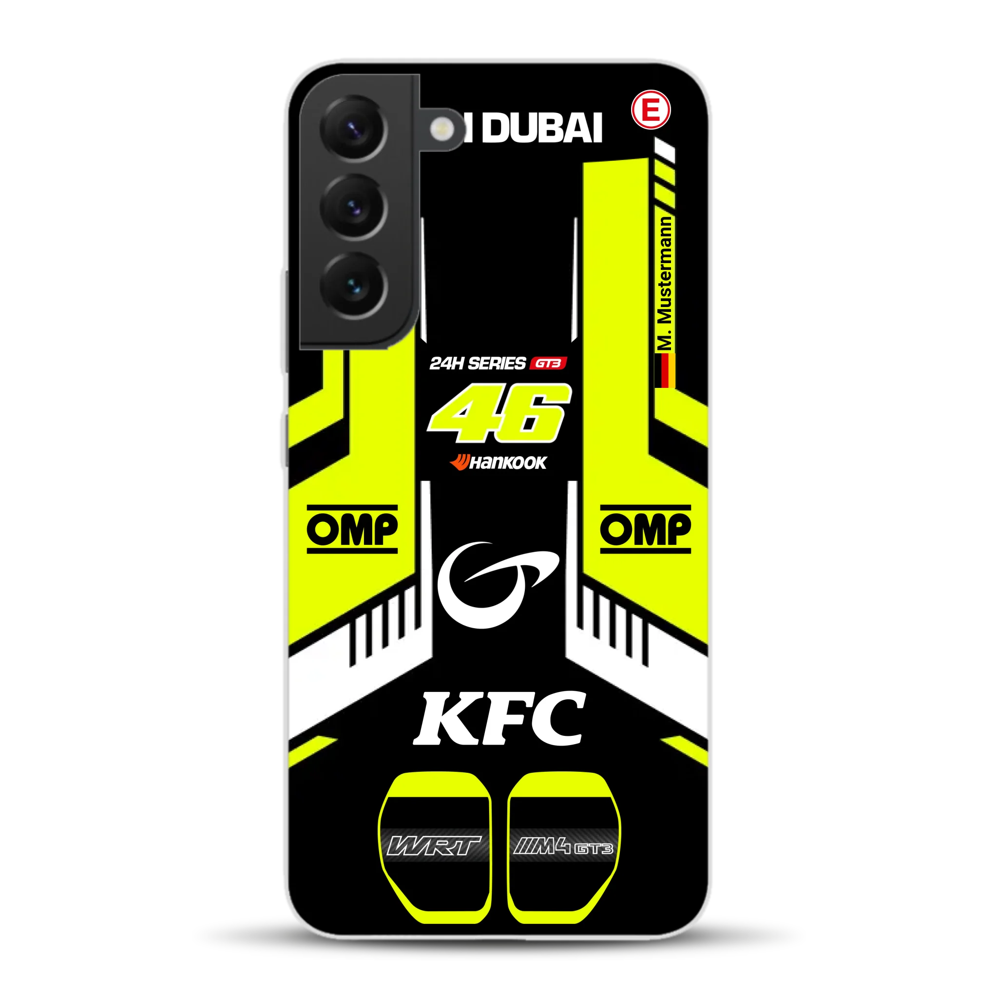 M4 GT3 #46 24h Dubai 2023 Rossi Livery - Custodia per cellulare personalizzata per Samsung