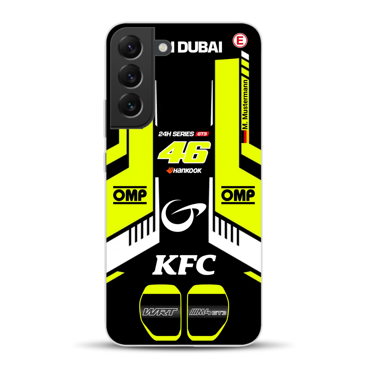 M4 GT3 #46 24h Dubai 2023 Rossi Livery - Individuelle Handyhülle für Samsung