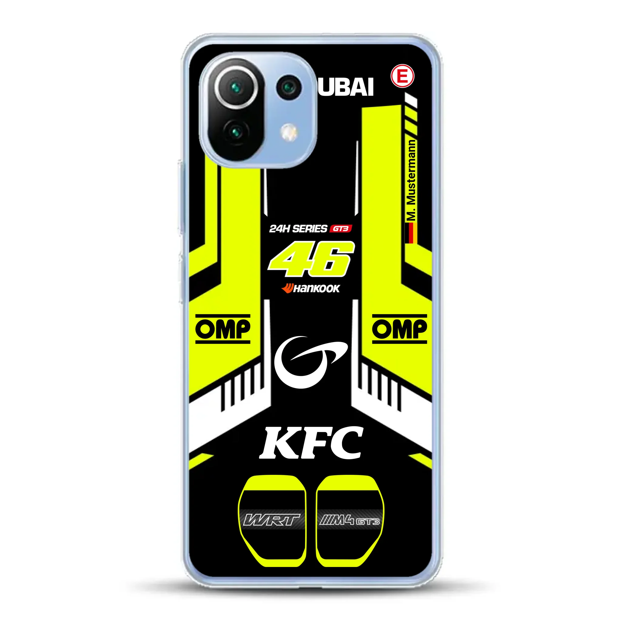 M4 GT3 #46 24h Dubai 2023 Rossi Livery - Custodia per cellulare personalizzata per Xiaomi