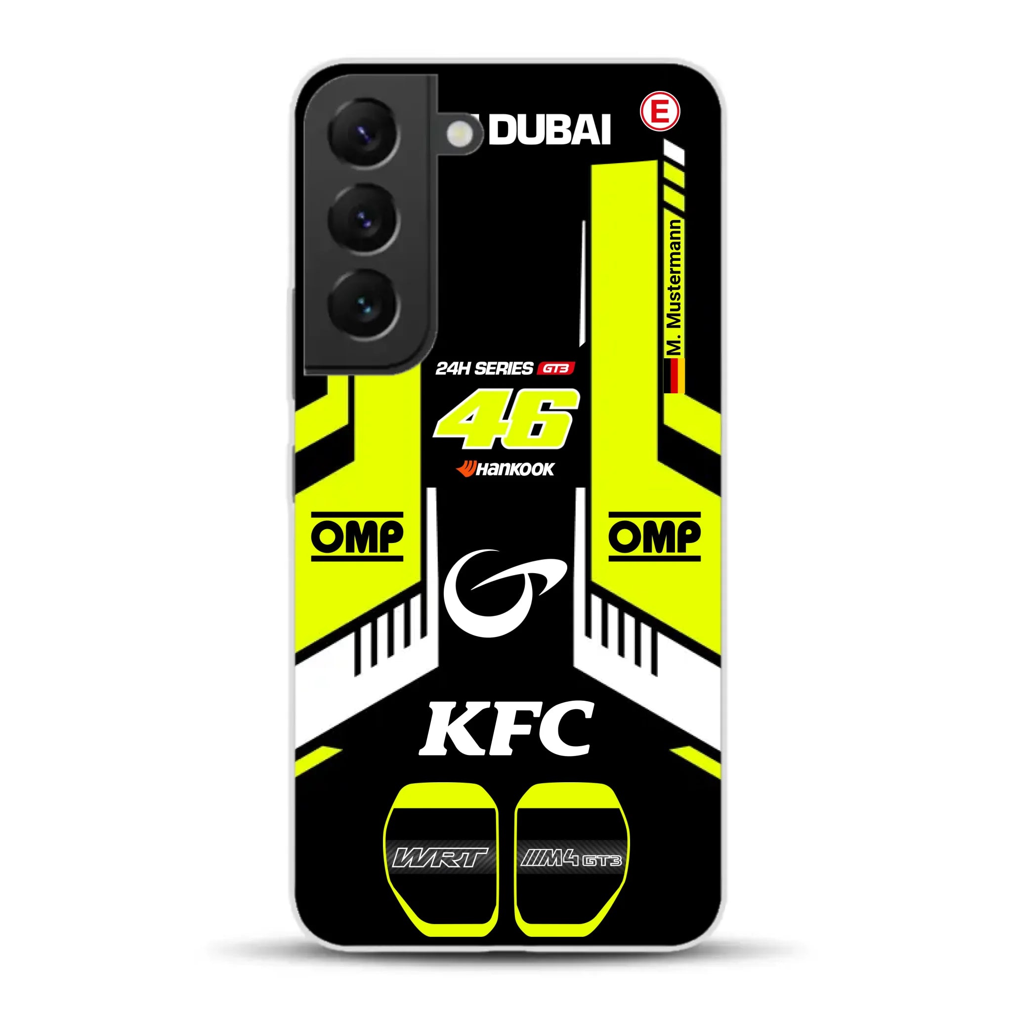 M4 GT3 #46 24h Dubai 2023 Rossi Livery - Custodia per cellulare personalizzata per Samsung