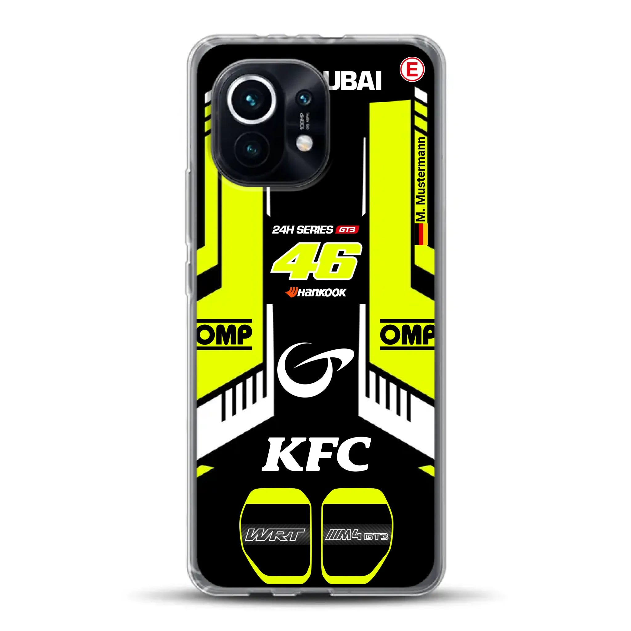 M4 GT3 #46 24h Dubai 2023 Rossi Livery - Custodia per cellulare personalizzata per Xiaomi
