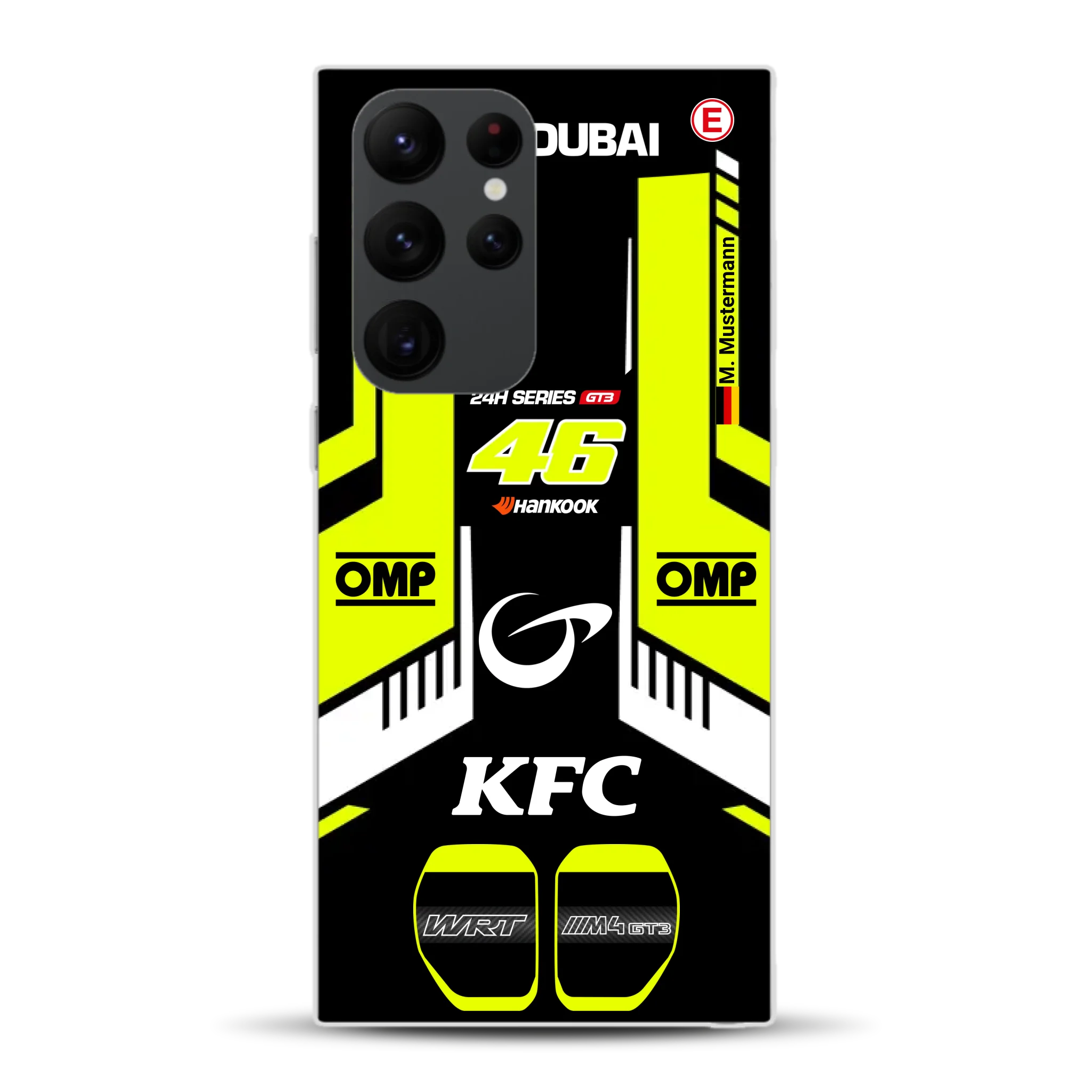 M4 GT3 #46 24h Dubai 2023 Rossi Livery - Custodia per cellulare personalizzata per Samsung