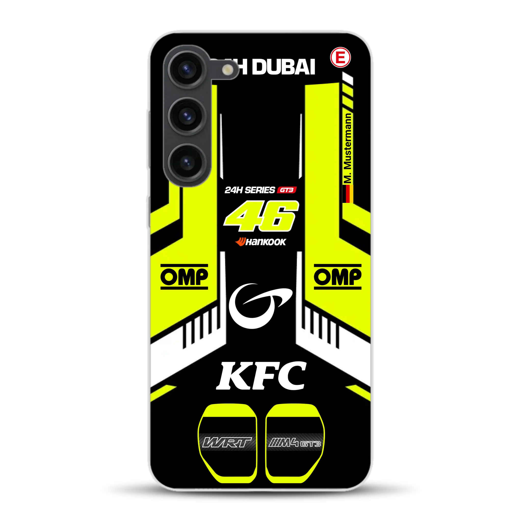 M4 GT3 #46 24h Dubai 2023 Rossi Livery - Custodia per cellulare personalizzata per Samsung