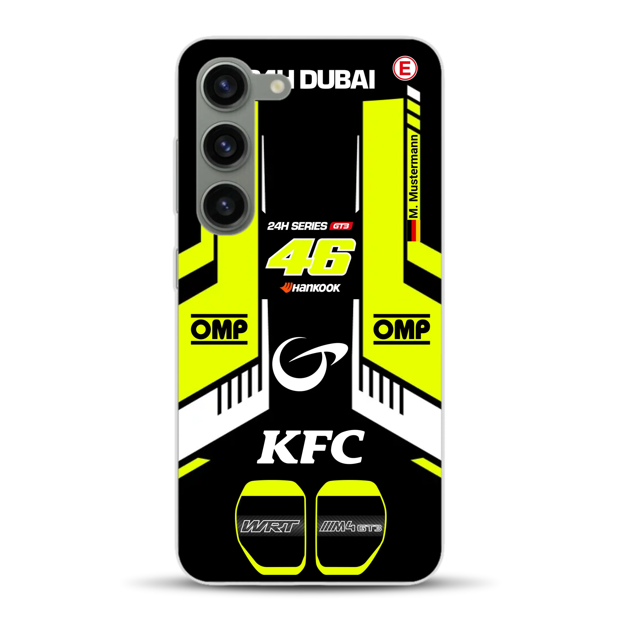 M4 GT3 #46 24h Dubai 2023 Rossi Livery - Custodia per cellulare personalizzata per Samsung