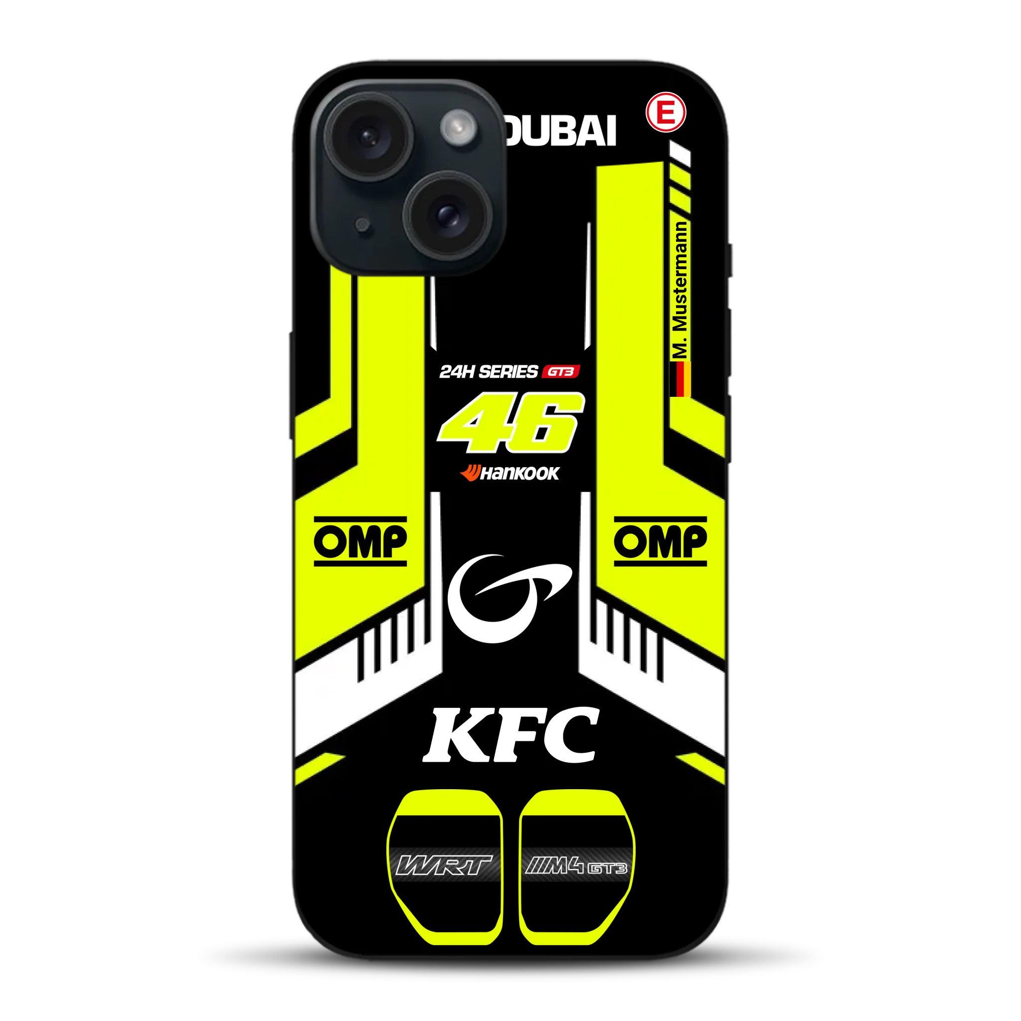 M4 GT3 #46 24h Dubai 2023 Rossi Livery - Individuelle Handyhülle für iPhone