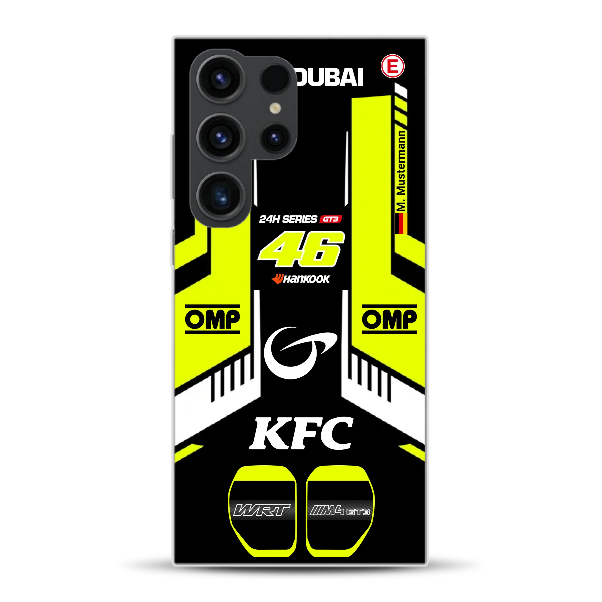 M4 GT3 #46 24h Dubai 2023 Rossi Livery - Individuelle Handyhülle für Samsung