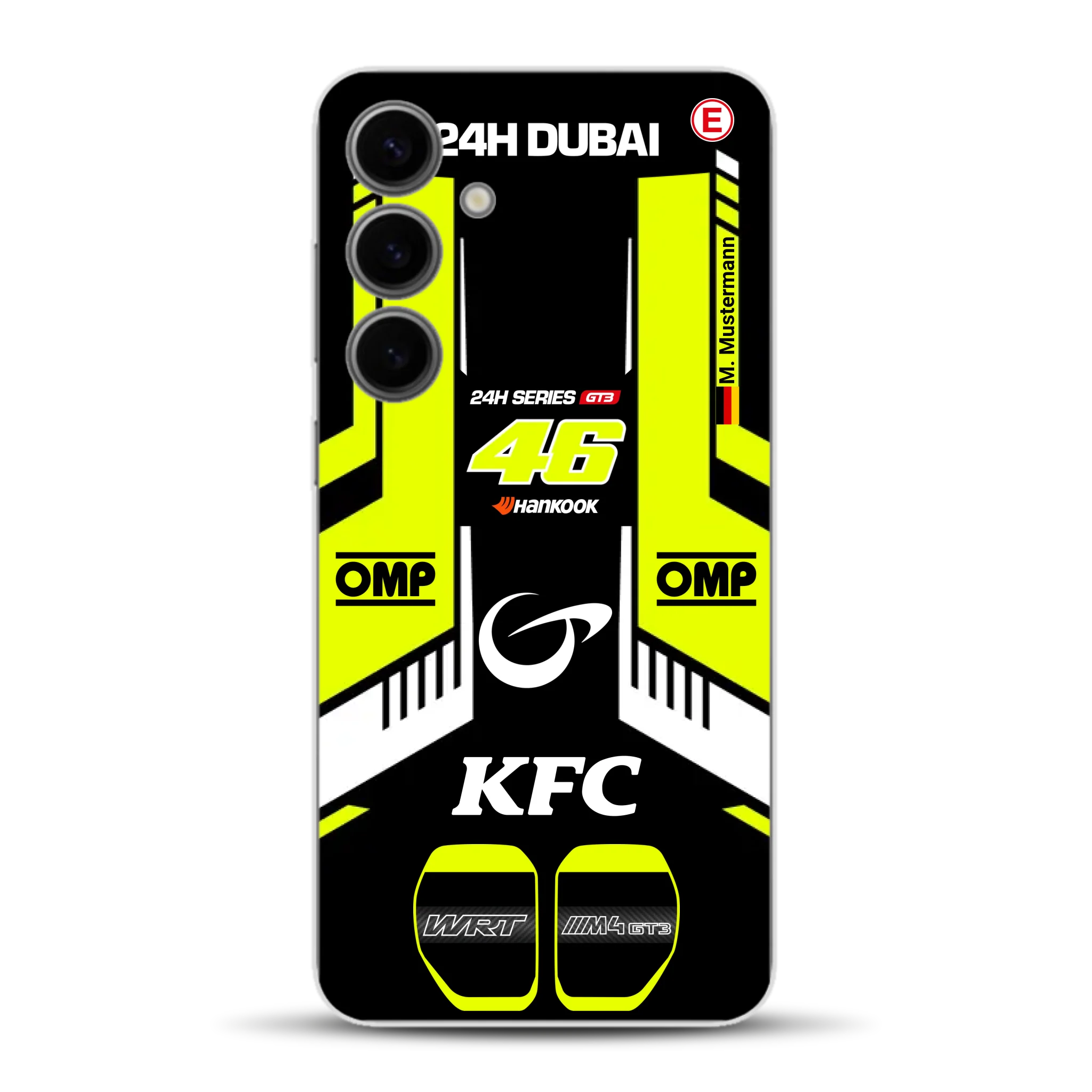 M4 GT3 #46 24h Dubai 2023 Rossi Livery - Custodia per cellulare personalizzata per Samsung