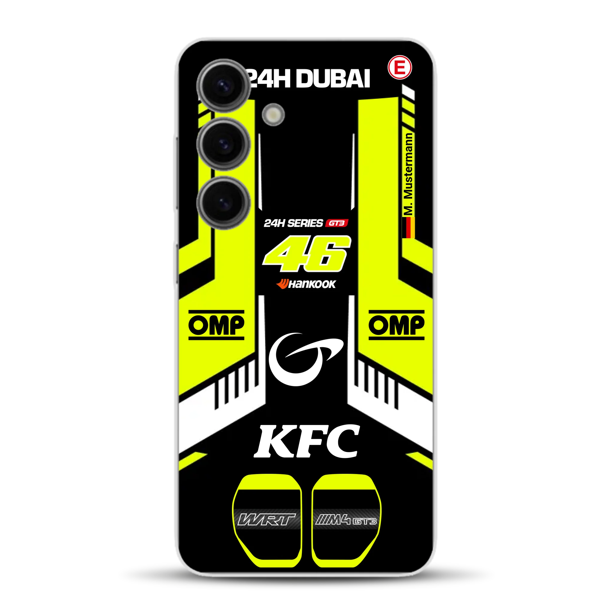 M4 GT3 #46 24h Dubai 2023 Rossi Livery - Individuelle Handyhülle für Samsung