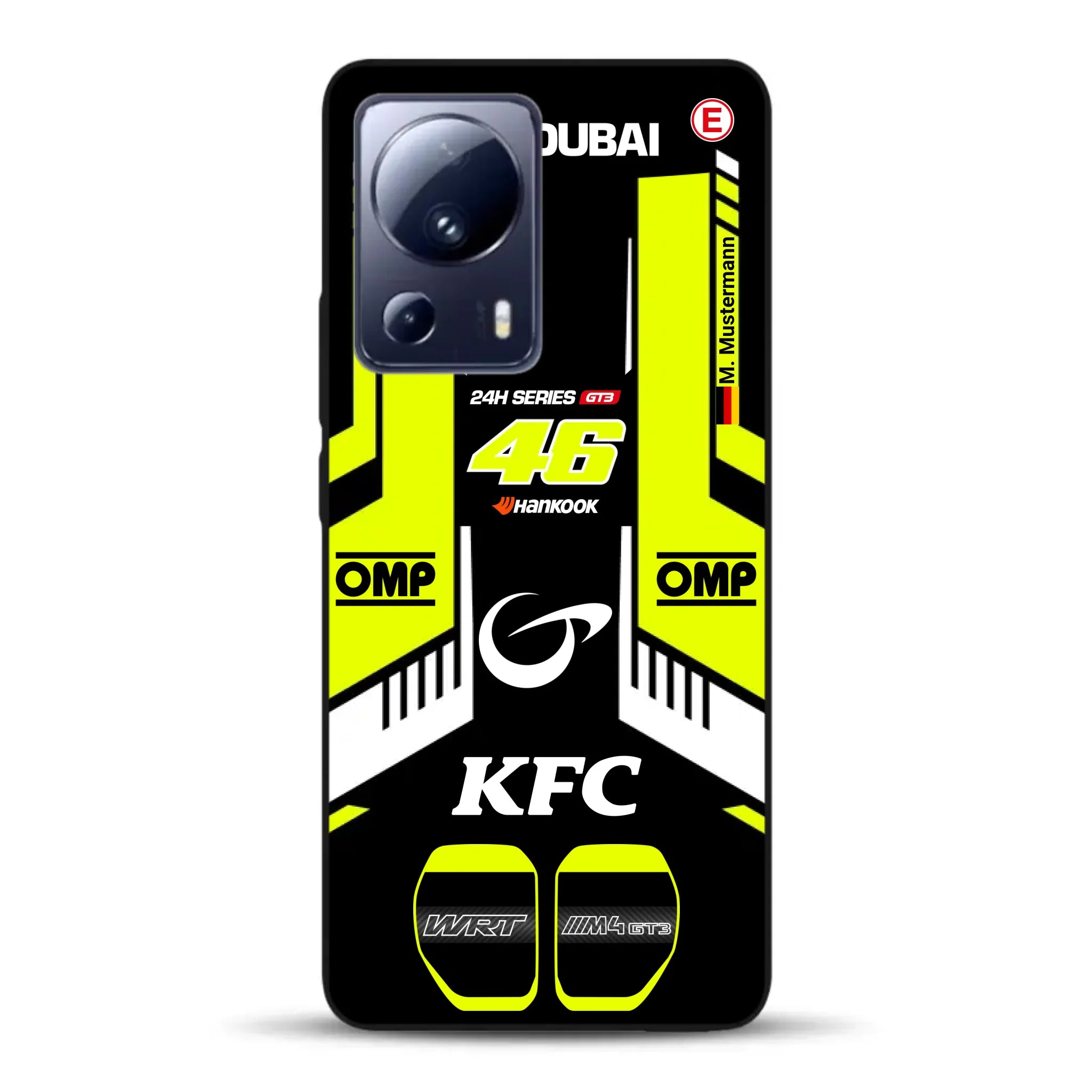 M4 GT3 #46 24h Dubai 2023 Rossi Livery - Custodia per cellulare personalizzata per Xiaomi