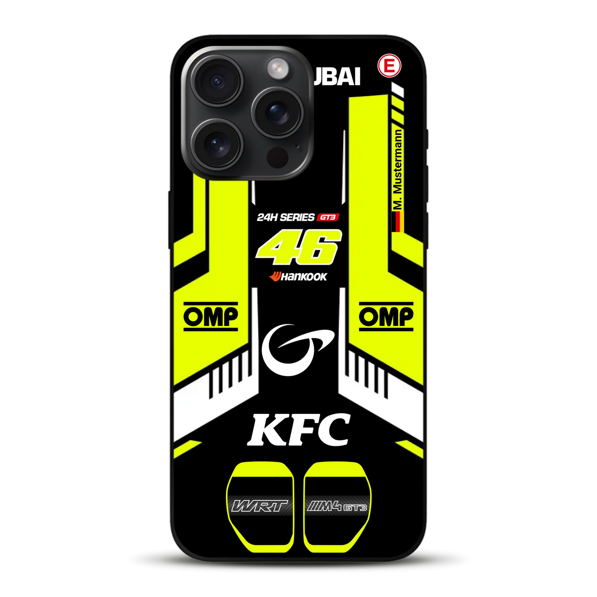 M4 GT3 #46 24h Dubai 2023 Rossi Livery - Individuelle Handyhülle für iPhone