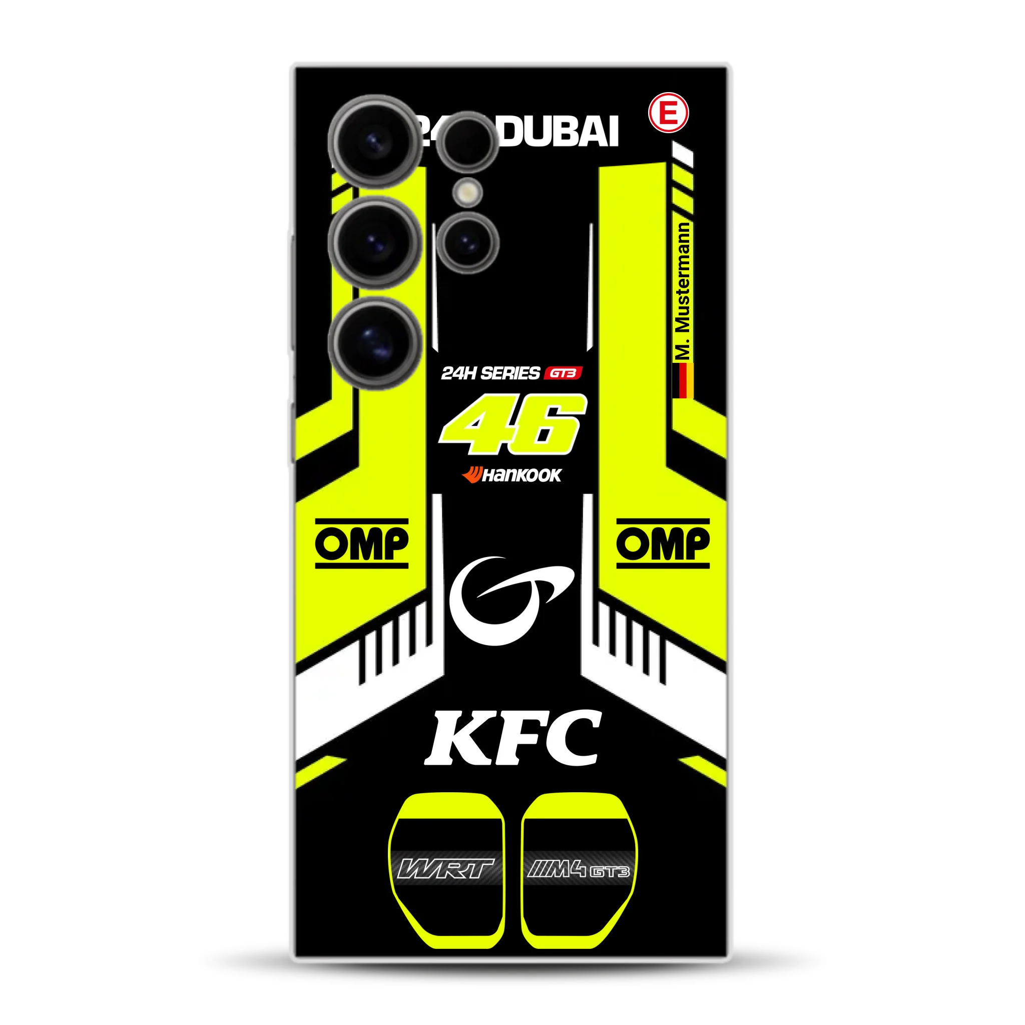M4 GT3 #46 24h Dubai 2023 Rossi Livery - Individuelle Handyhülle für Samsung
