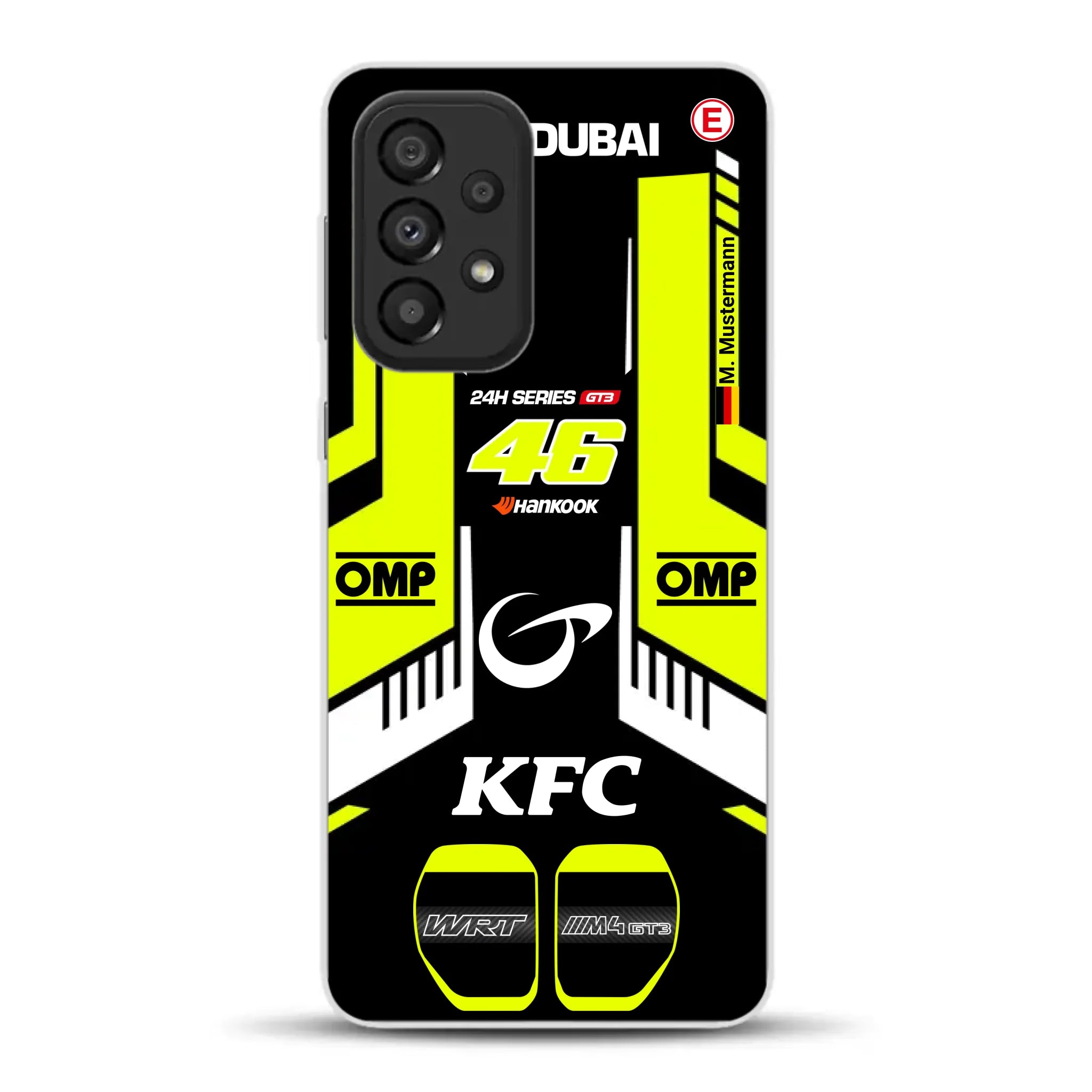 M4 GT3 #46 24h Dubai 2023 Rossi Livery - Individuelle Handyhülle für Samsung