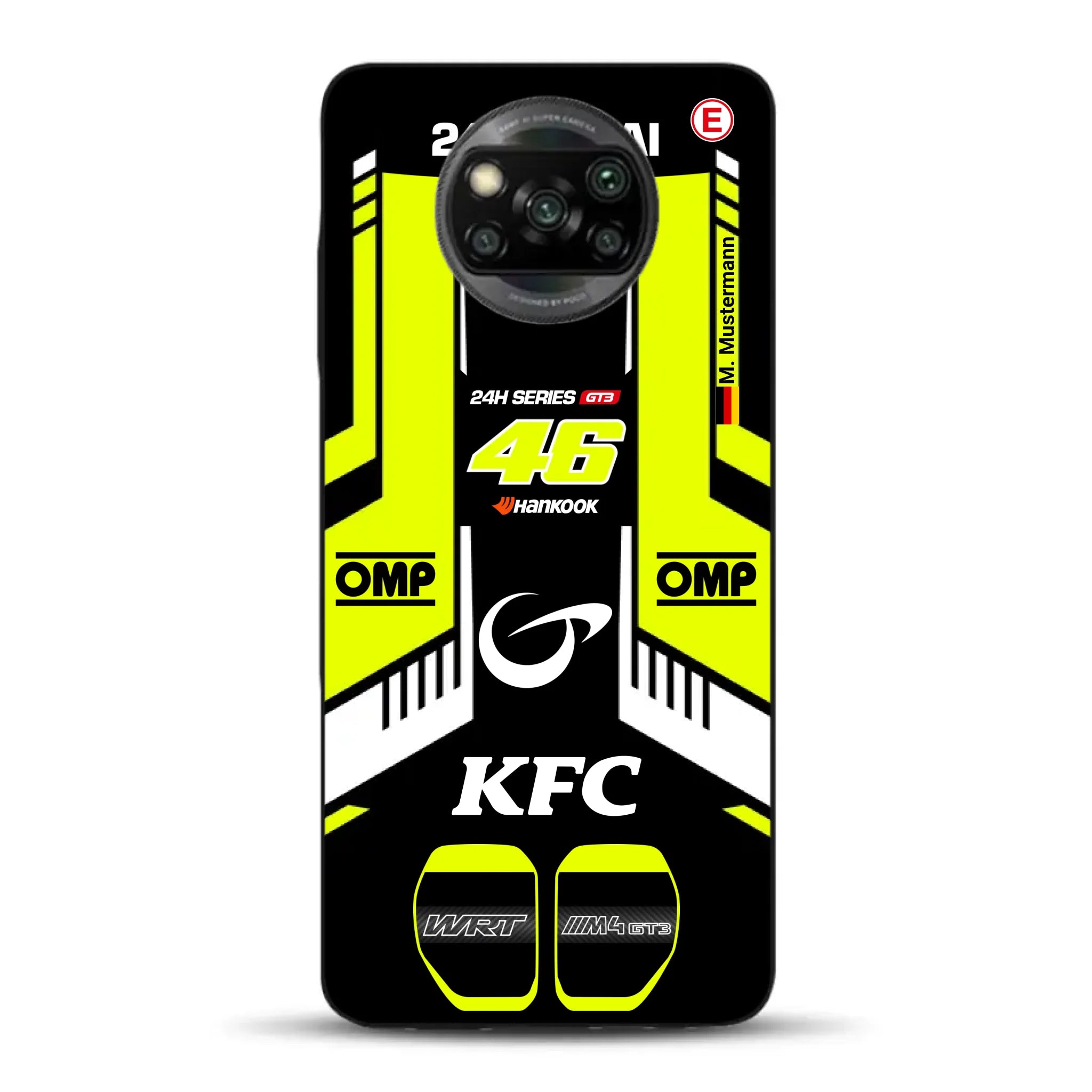 M4 GT3 #46 24h Dubai 2023 Rossi Livery - Custodia per cellulare personalizzata per Xiaomi