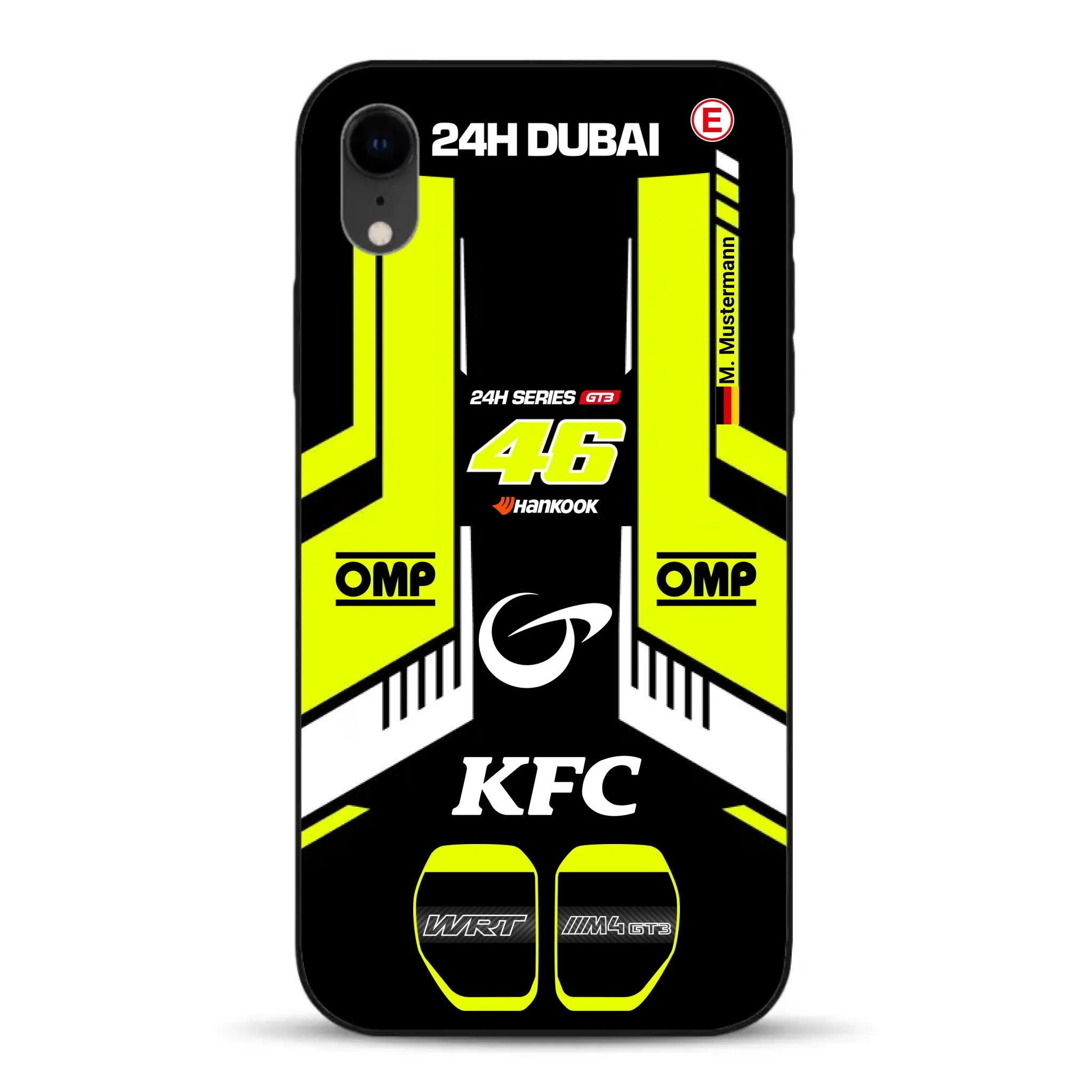M4 GT3 #46 24h Dubai 2023 Rossi Livery - Custodia per cellulare personalizzata per iPhone