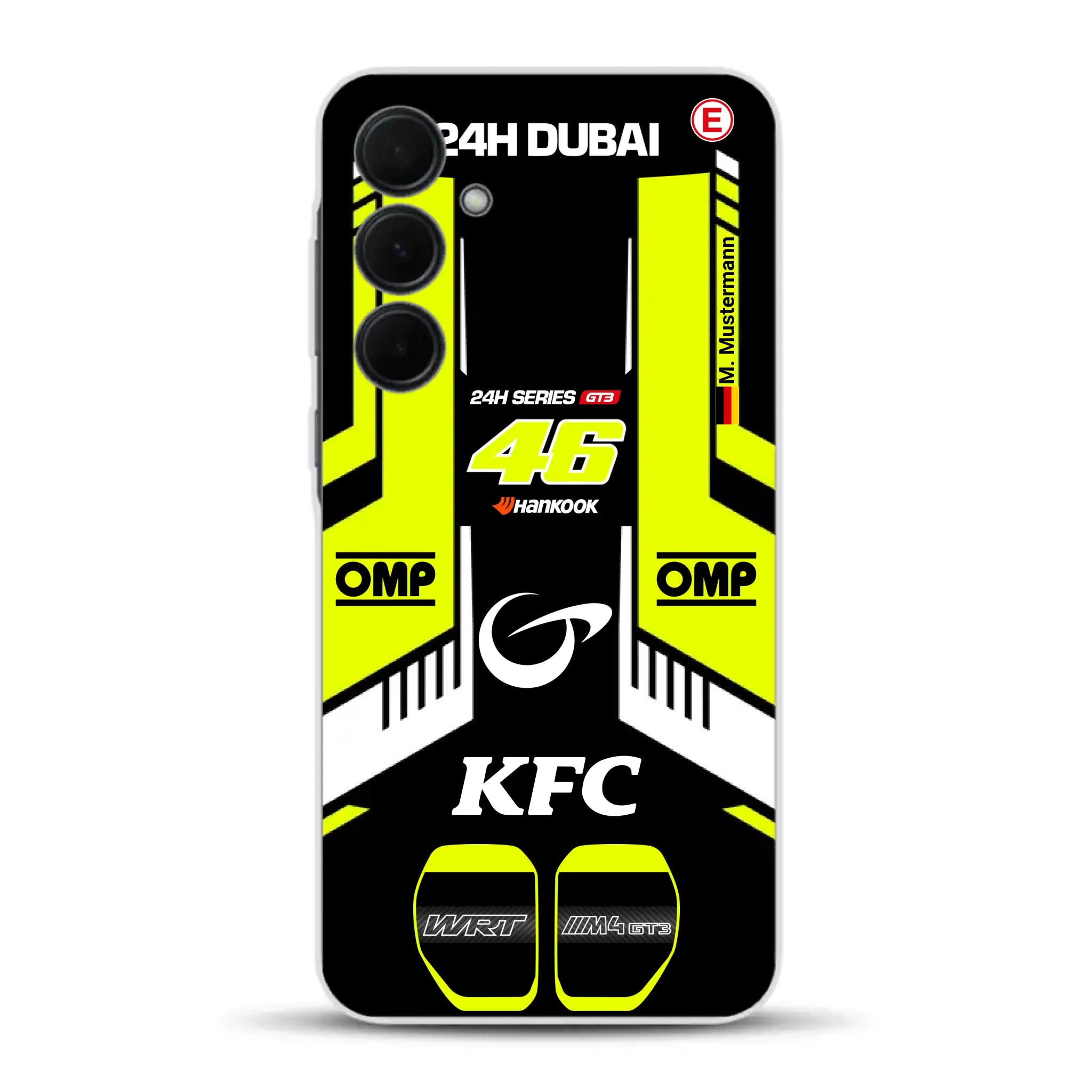 M4 GT3 #46 24h Dubai 2023 Rossi Livery - Custodia per cellulare personalizzata per Samsung