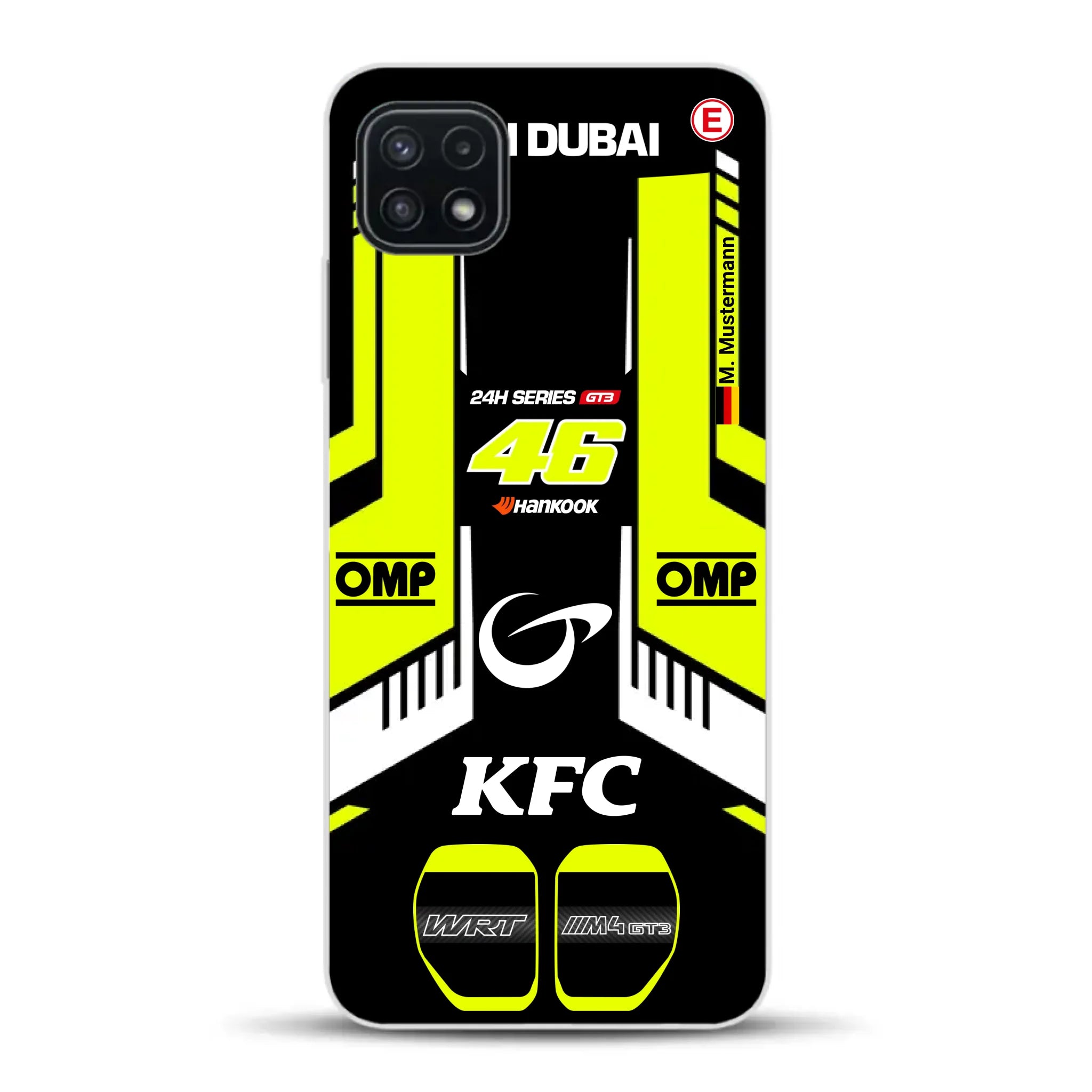 M4 GT3 #46 24h Dubai 2023 Rossi Livery - Custodia per cellulare personalizzata per Samsung