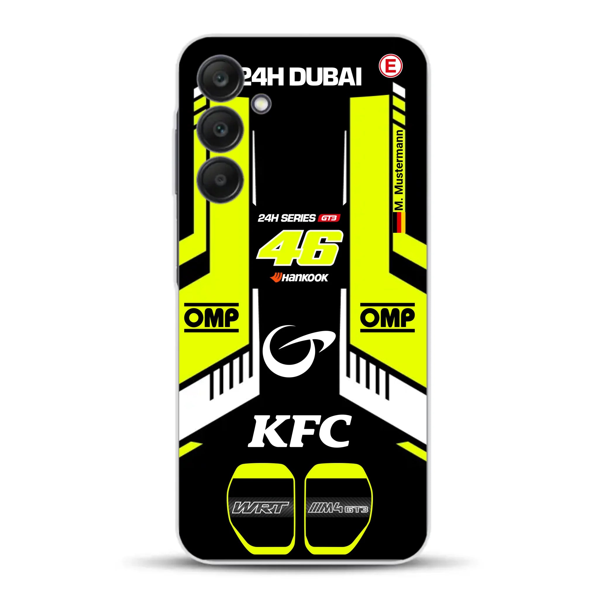 M4 GT3 #46 24h Dubai 2023 Rossi Livery - Individuelle Handyhülle für Samsung
