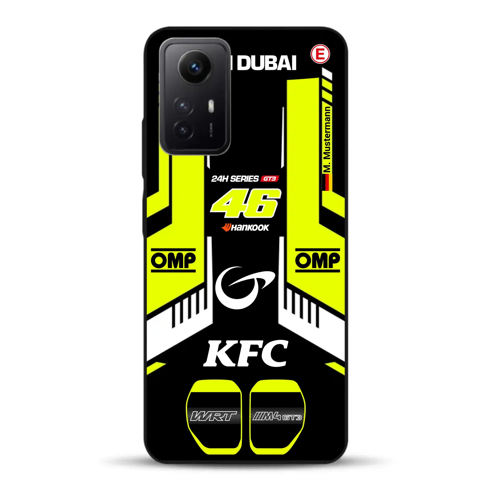 M4 GT3 #46 24h Dubai 2023 Rossi Livery - Custodia per cellulare personalizzata per Xiaomi