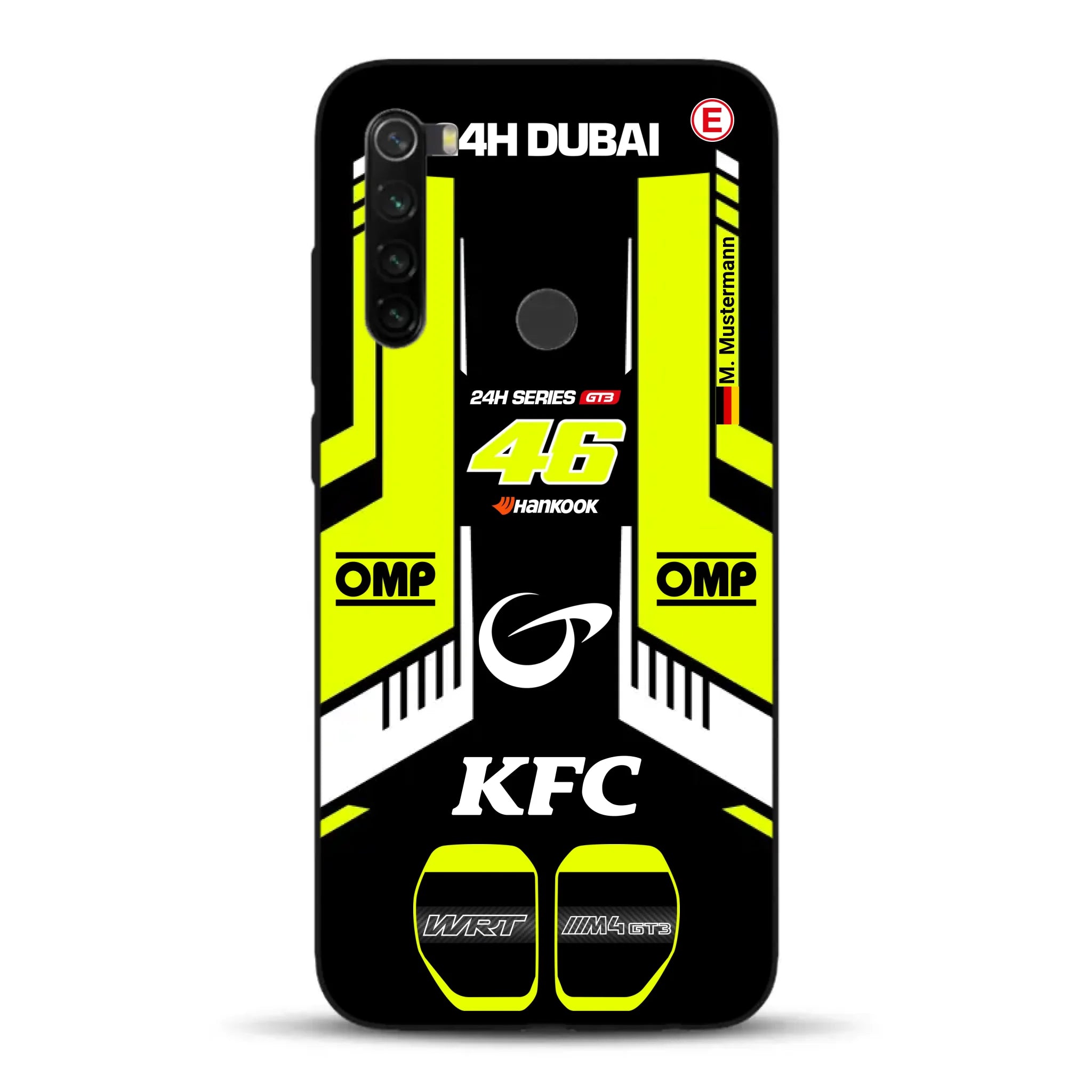 M4 GT3 #46 24h Dubai 2023 Rossi Livery - Custodia per cellulare personalizzata per Xiaomi