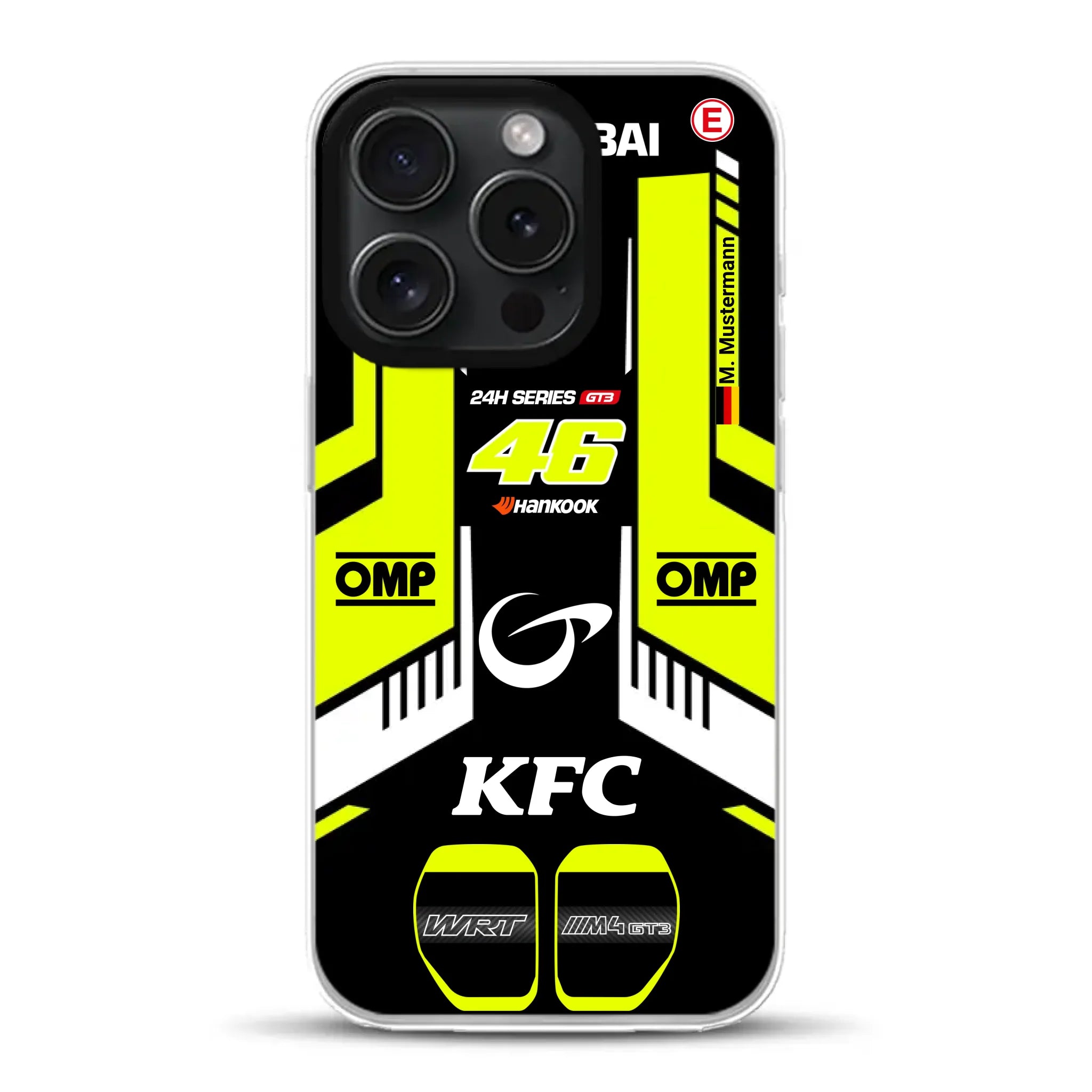M4 GT3 #46 24h Dubai 2023 Rossi Livery - Individuelle Handyhülle für iPhone