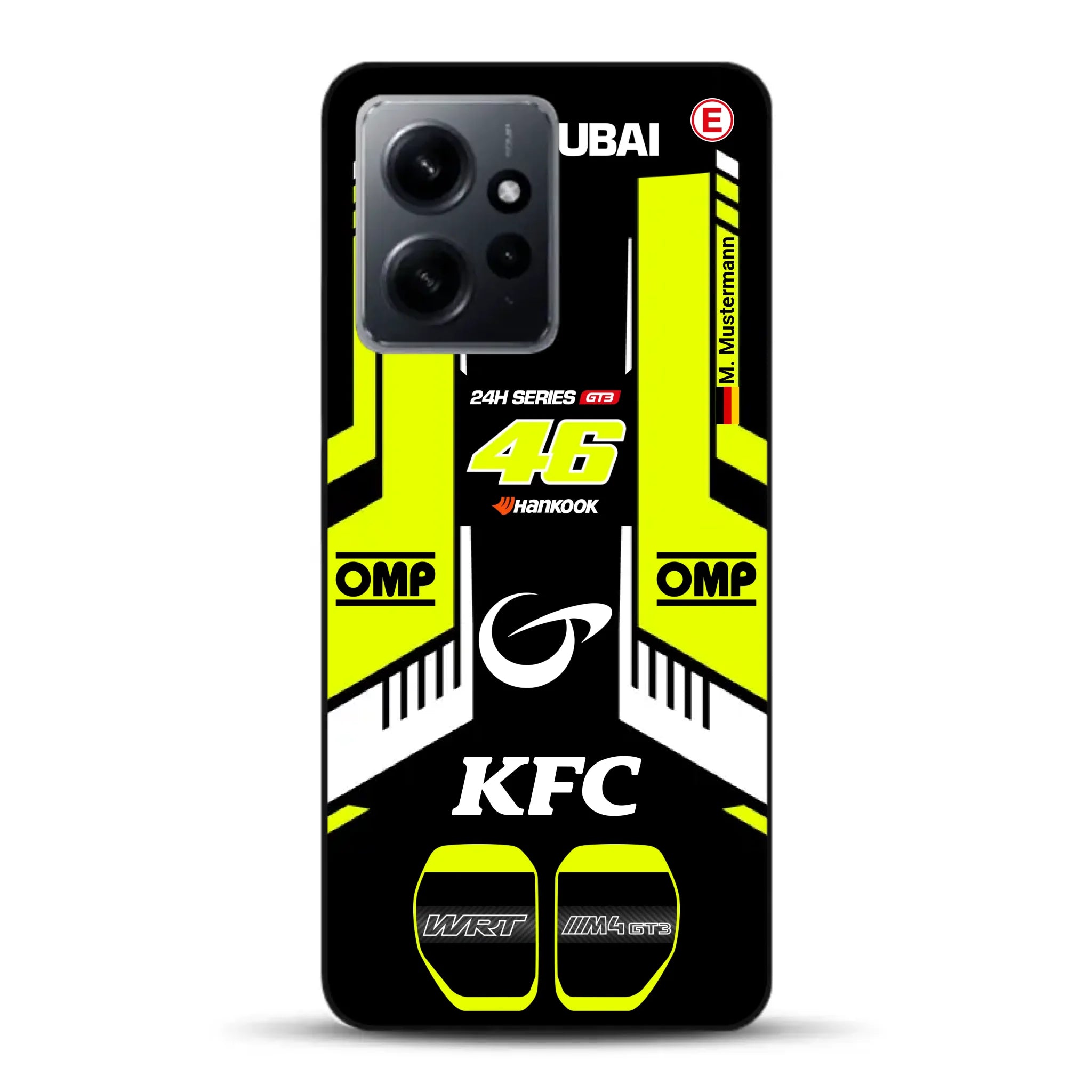 M4 GT3 #46 24h Dubai 2023 Rossi Livery - Custodia per cellulare personalizzata per Xiaomi