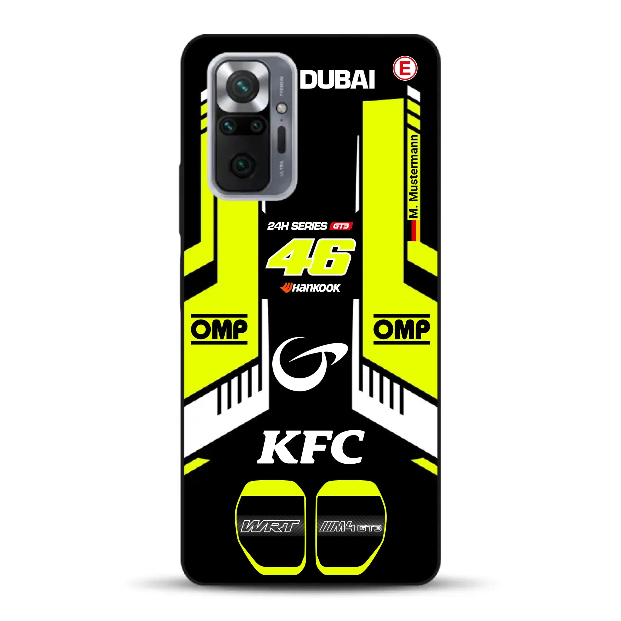 M4 GT3 #46 24h Dubai 2023 Rossi Livery - Custodia per cellulare personalizzata per Xiaomi