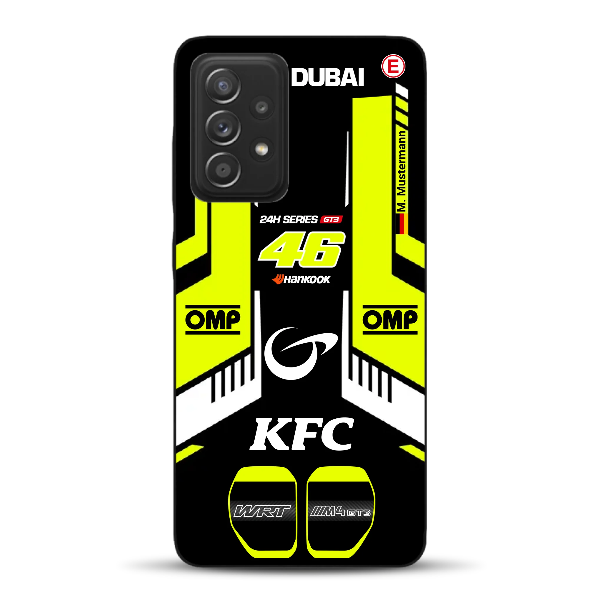 M4 GT3 #46 24h Dubai 2023 Rossi Livery - Custodia per cellulare personalizzata per Samsung