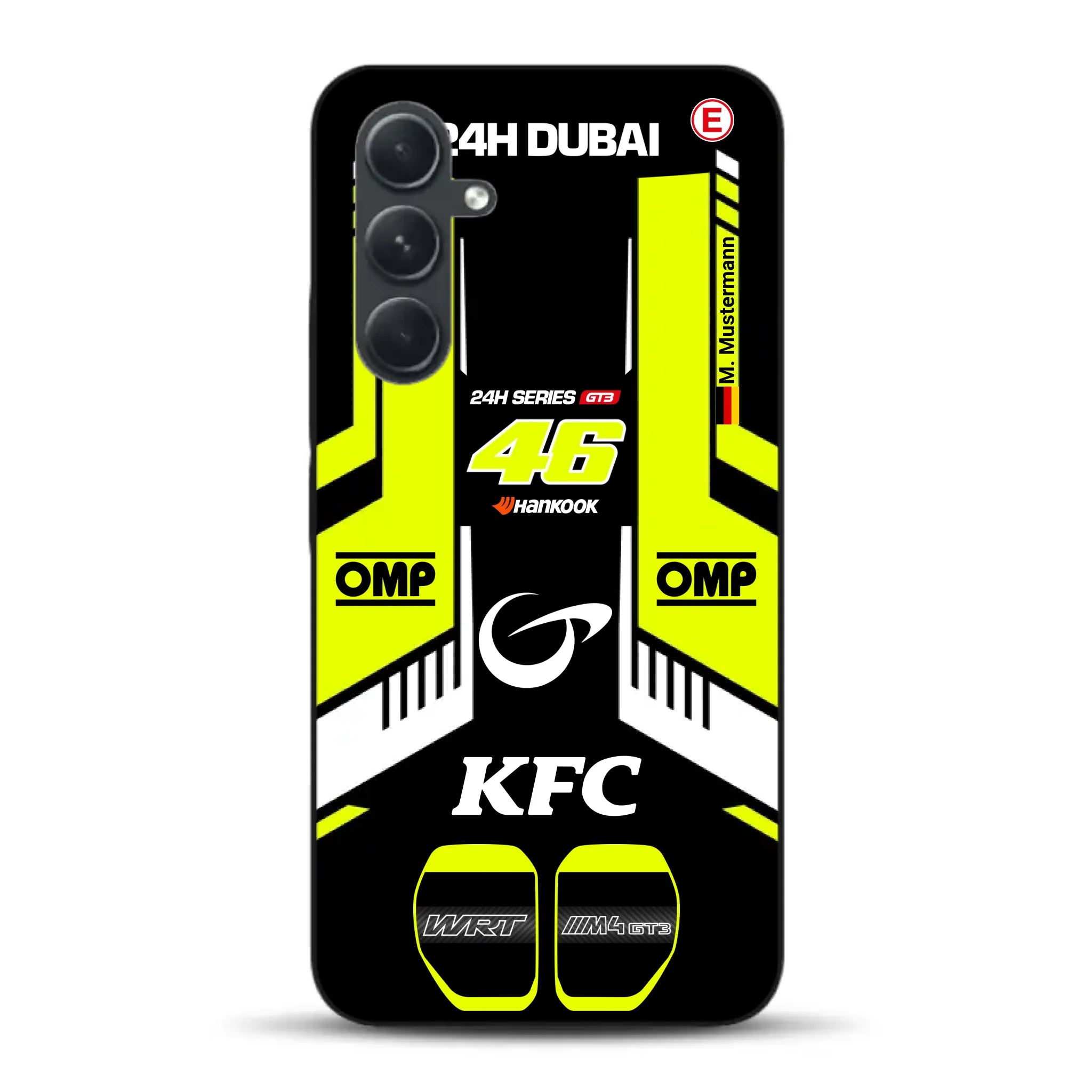M4 GT3 #46 24h Dubai 2023 Rossi Livery - Custodia per cellulare personalizzata per Samsung