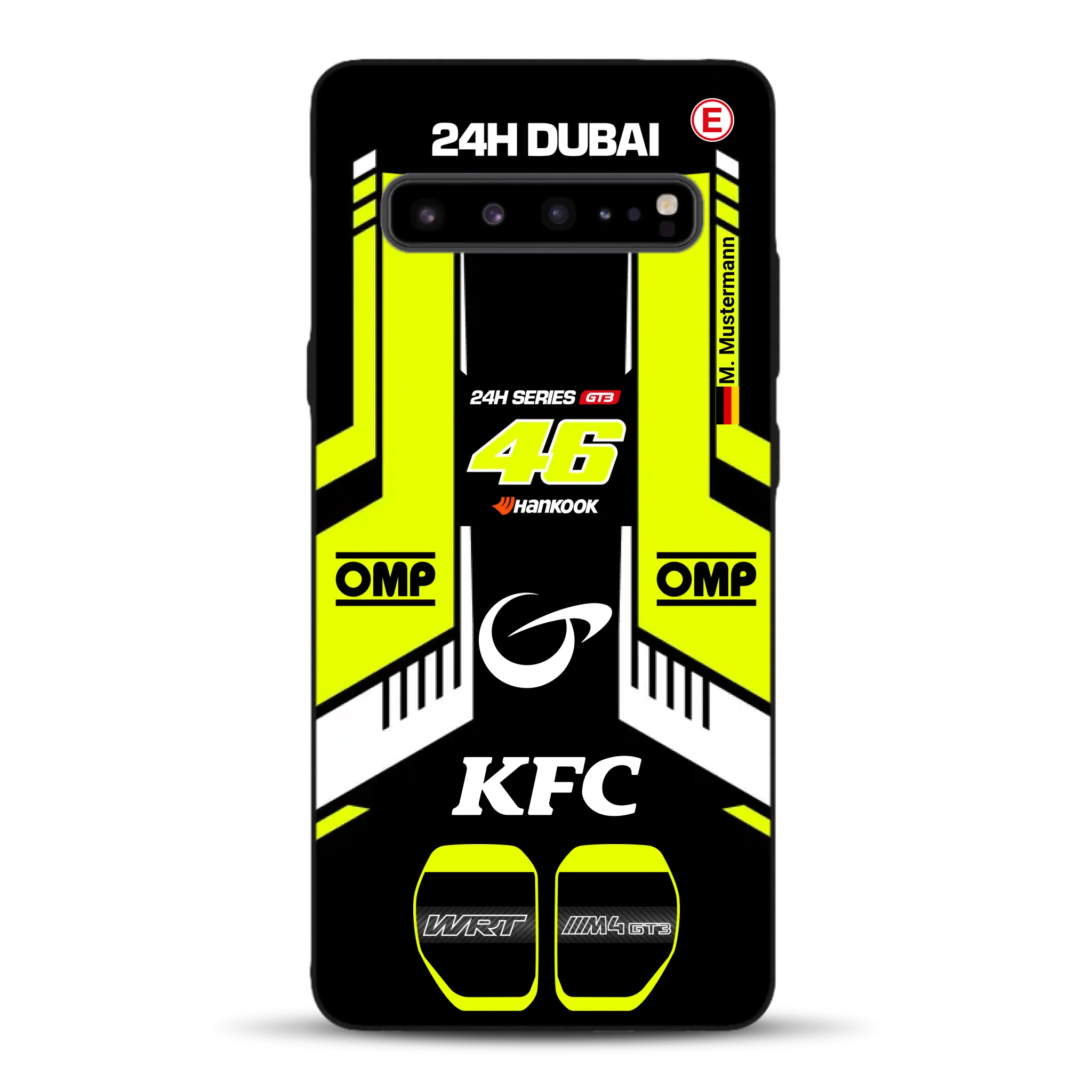 M4 GT3 #46 24h Dubai 2023 Rossi Livery - Custodia per cellulare personalizzata per Samsung