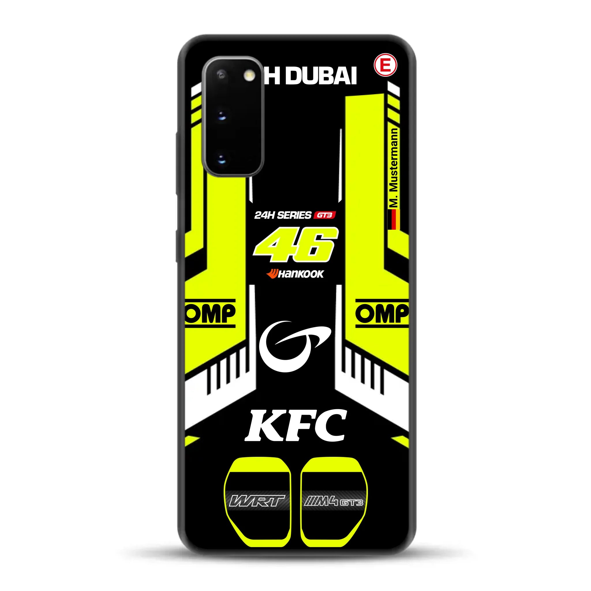 M4 GT3 #46 24h Dubai 2023 Rossi Livery - Custodia per cellulare personalizzata per Samsung