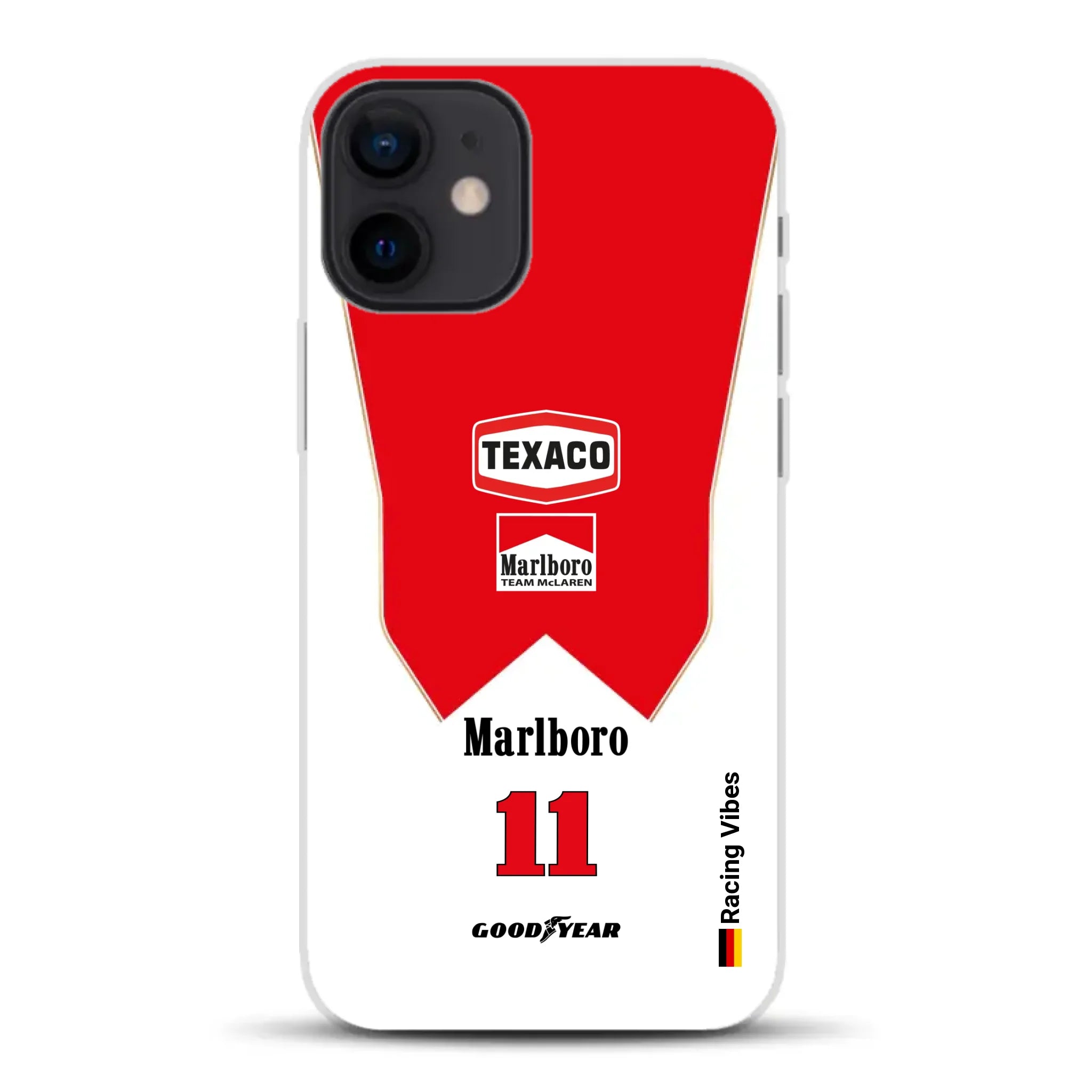 James Hunt McLaren M23 Livery - Individuelle Handyhülle für iPhone
