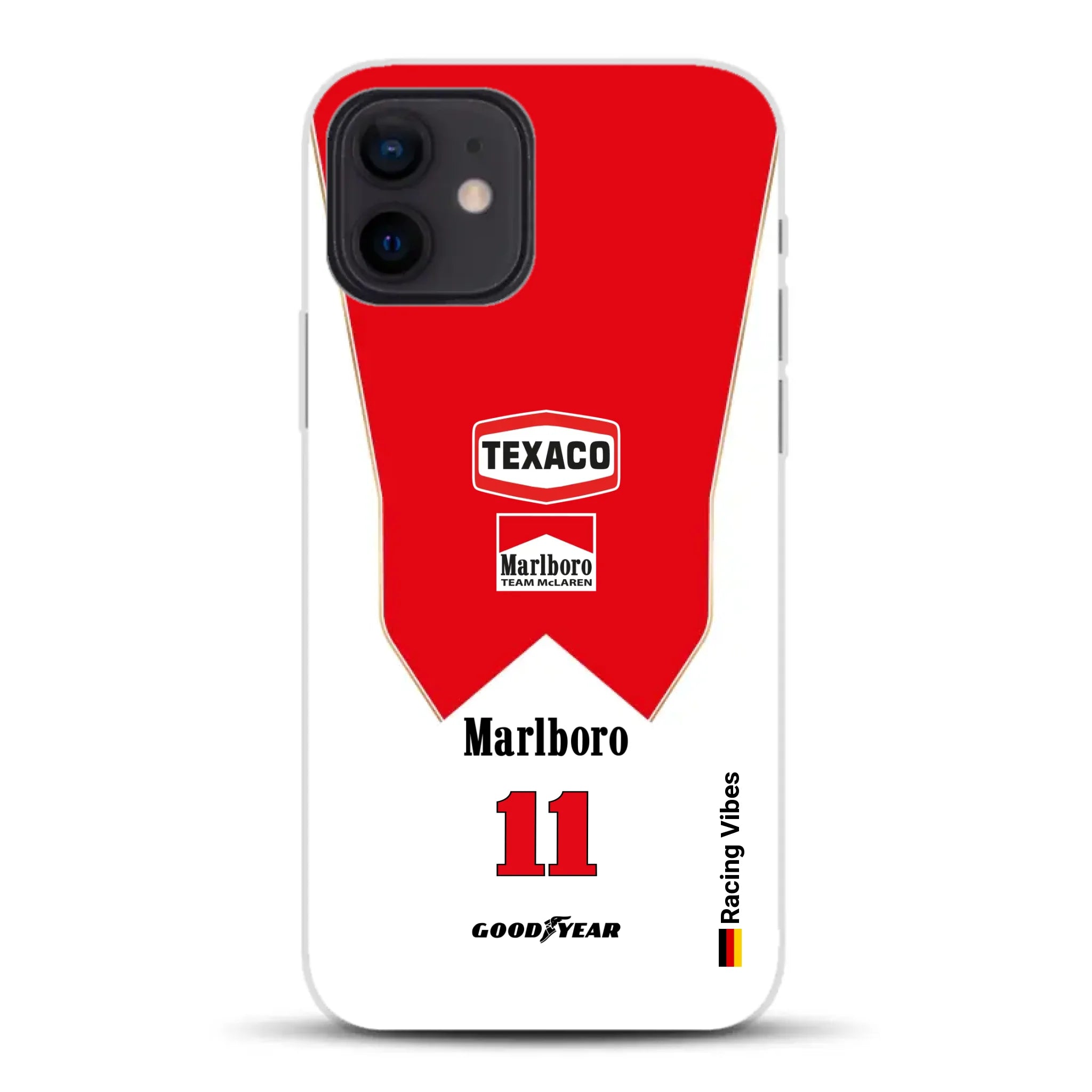 James Hunt McLaren M23 Livery - Individuelle Handyhülle für iPhone
