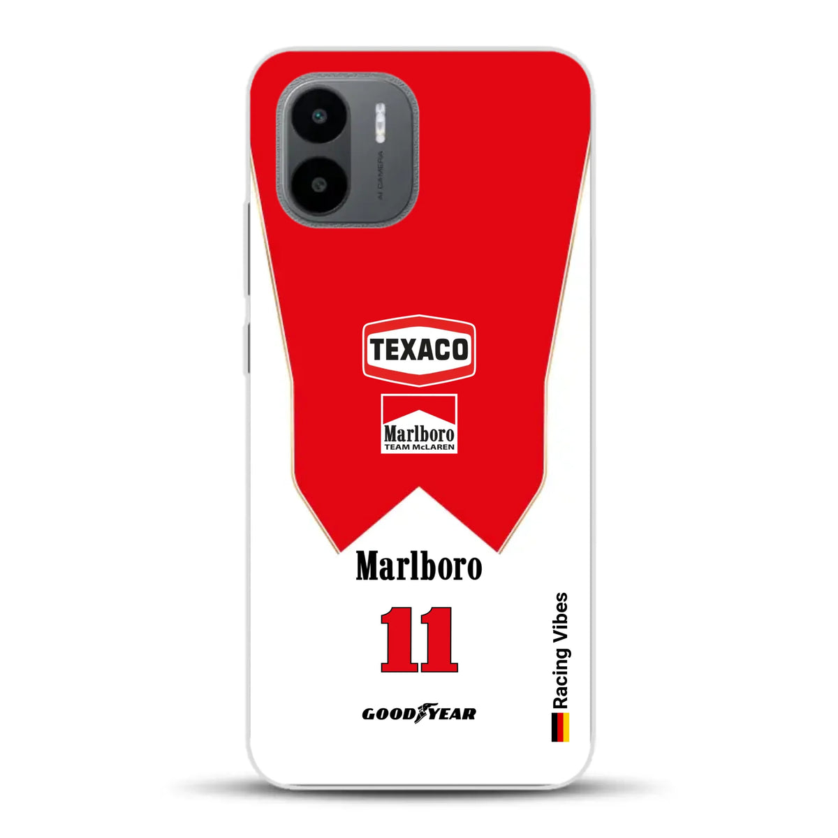 James Hunt McLaren M23 Livery - Individuelle Handyhülle für Xiaomi