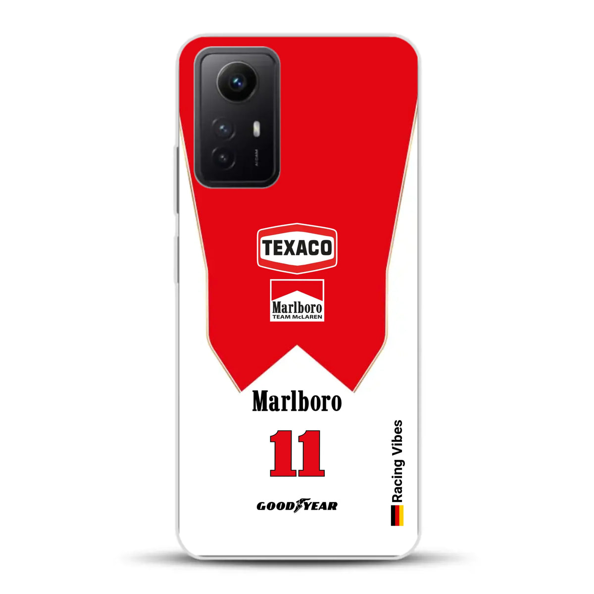 James Hunt McLaren M23 Livery - Individuelle Handyhülle für Xiaomi
