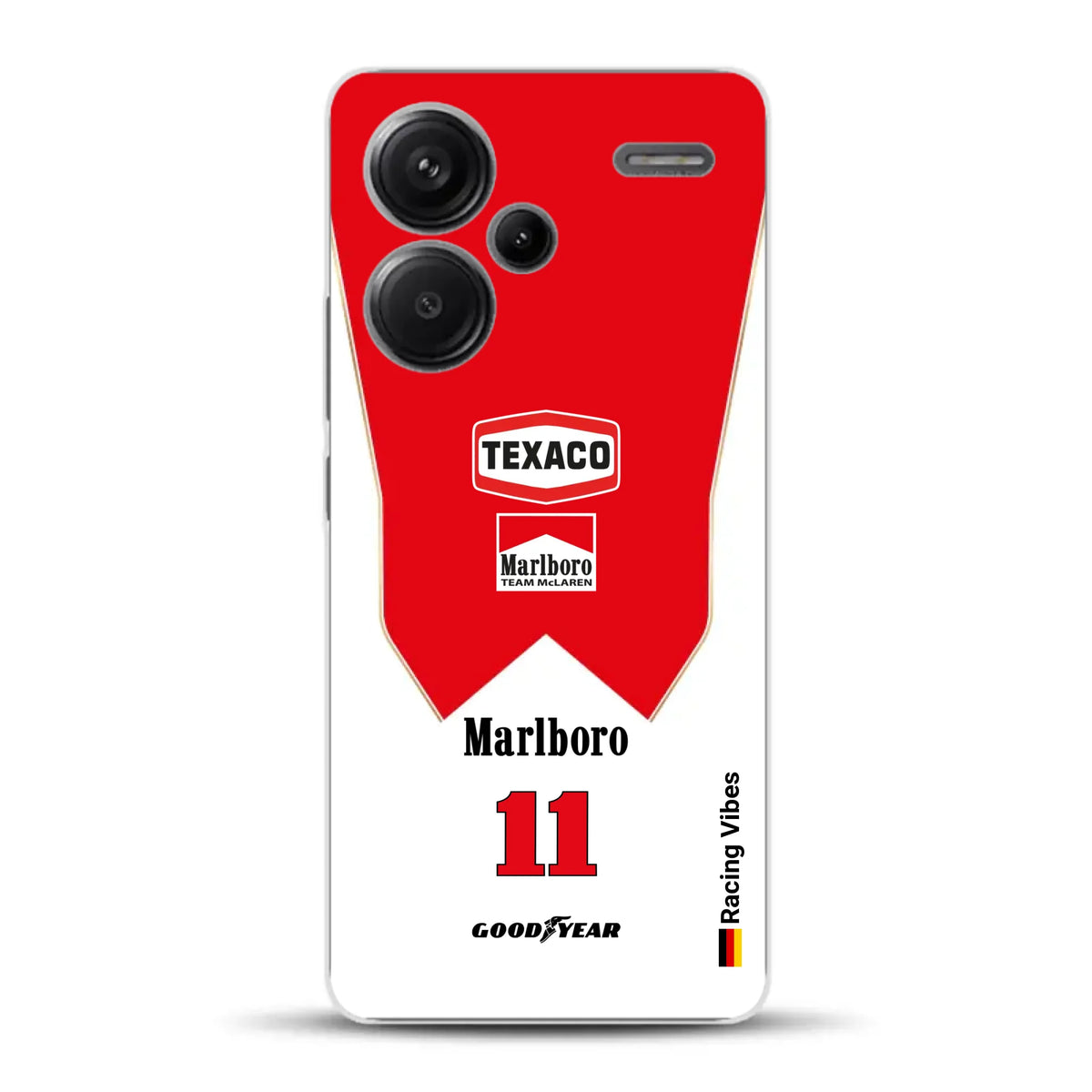 James Hunt McLaren M23 Livery - Individuelle Handyhülle für Xiaomi