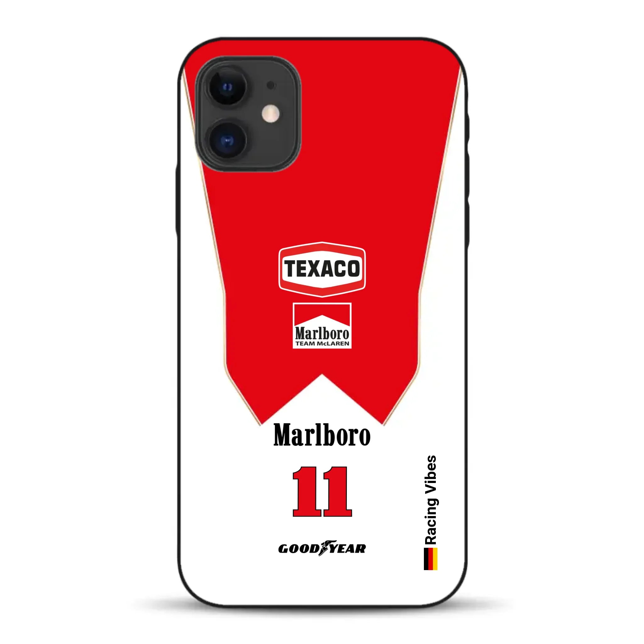James Hunt McLaren M23 Livery - Individuelle Handyhülle für iPhone
